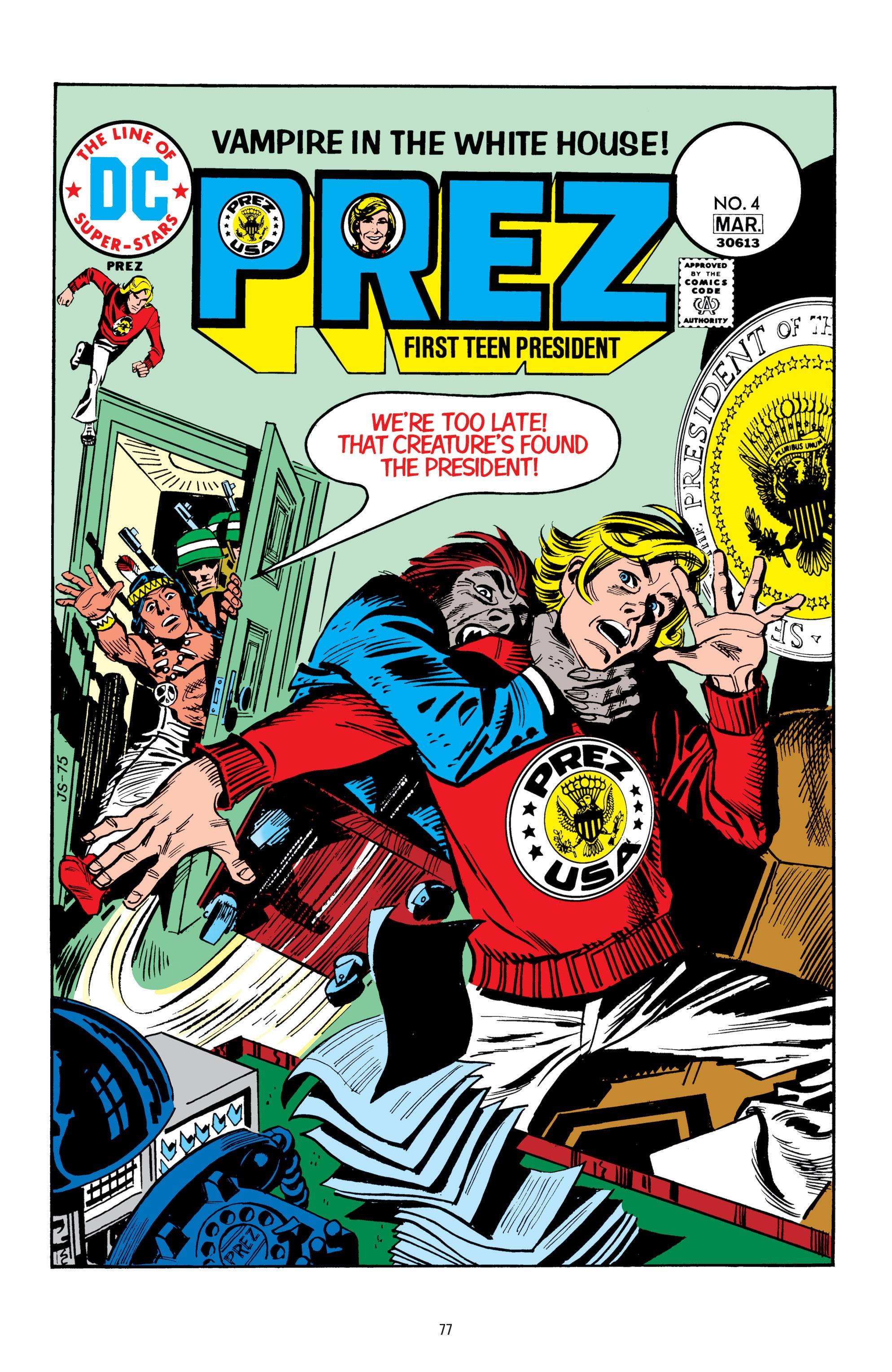 Read online Prez: The First Teen President comic -  Issue # TPB (Part 1) - 74