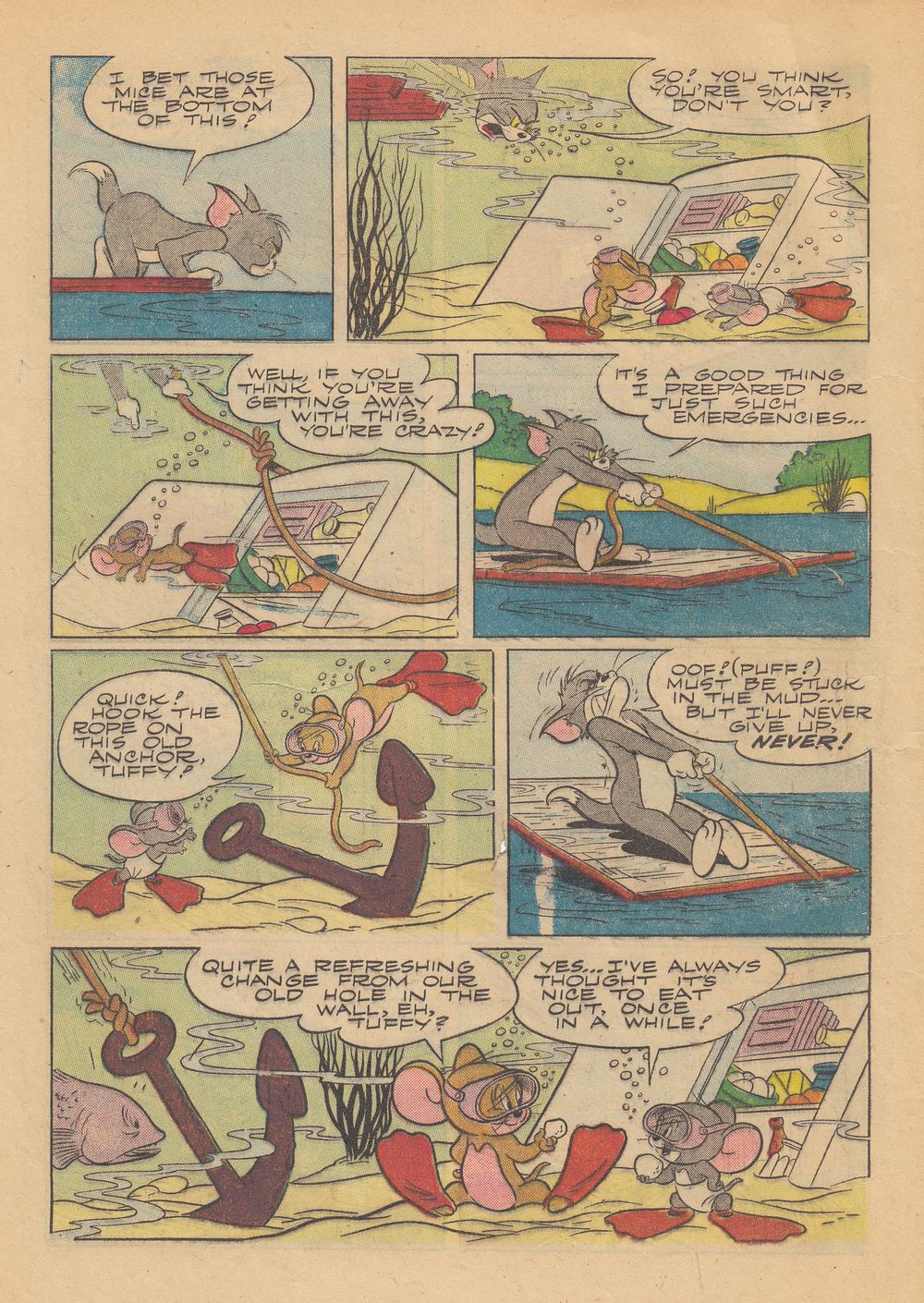 Read online Tom & Jerry Comics comic -  Issue #102 - 12