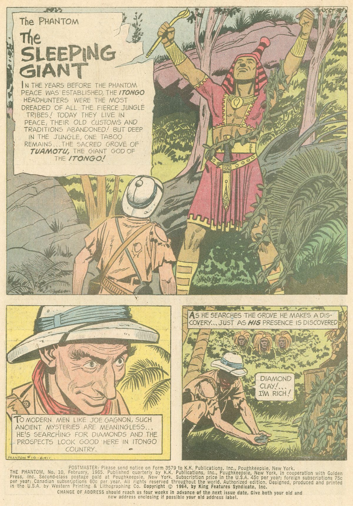 Read online The Phantom (1962) comic -  Issue #10 - 2