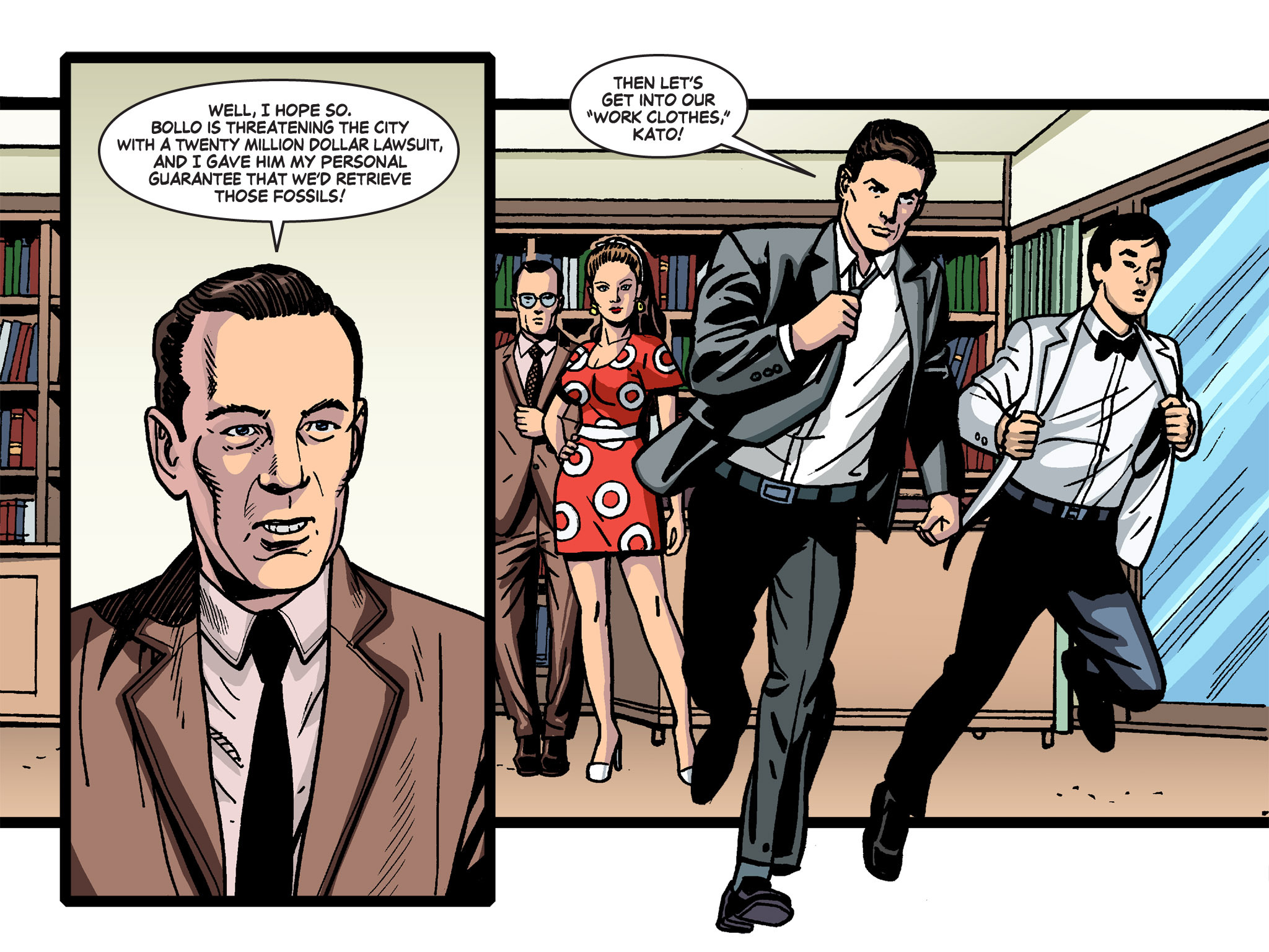 Read online Batman '66 Meets the Green Hornet [II] comic -  Issue #4 - 59