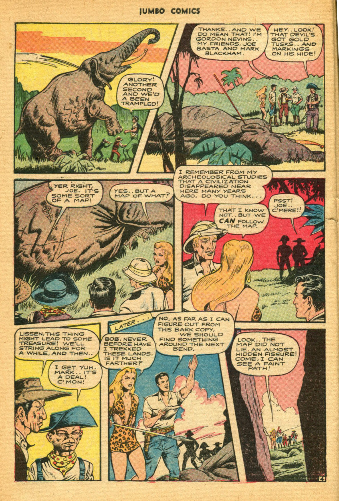Read online Jumbo Comics comic -  Issue #77 - 6