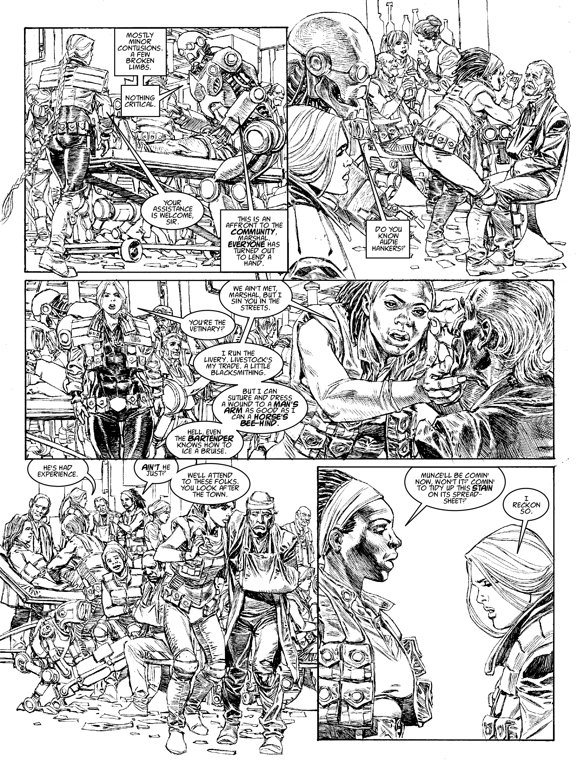 Read online Judge Dredd Megazine (Vol. 5) comic -  Issue #376 - 56