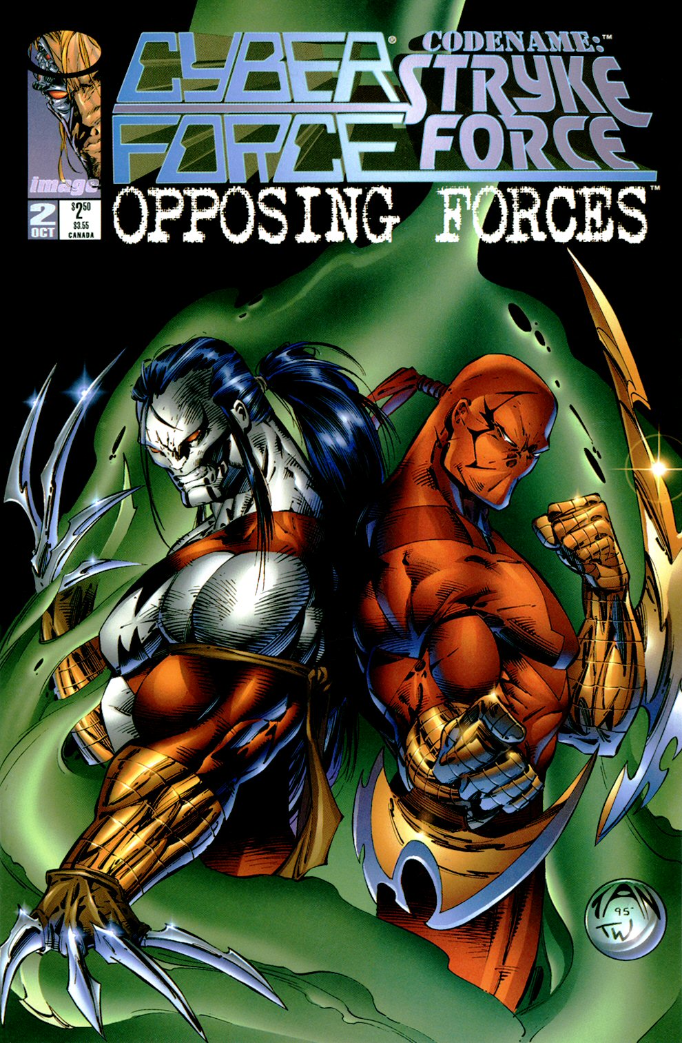 Read online Cyberforce/Strykeforce: Opposing Forces comic -  Issue #2 - 1