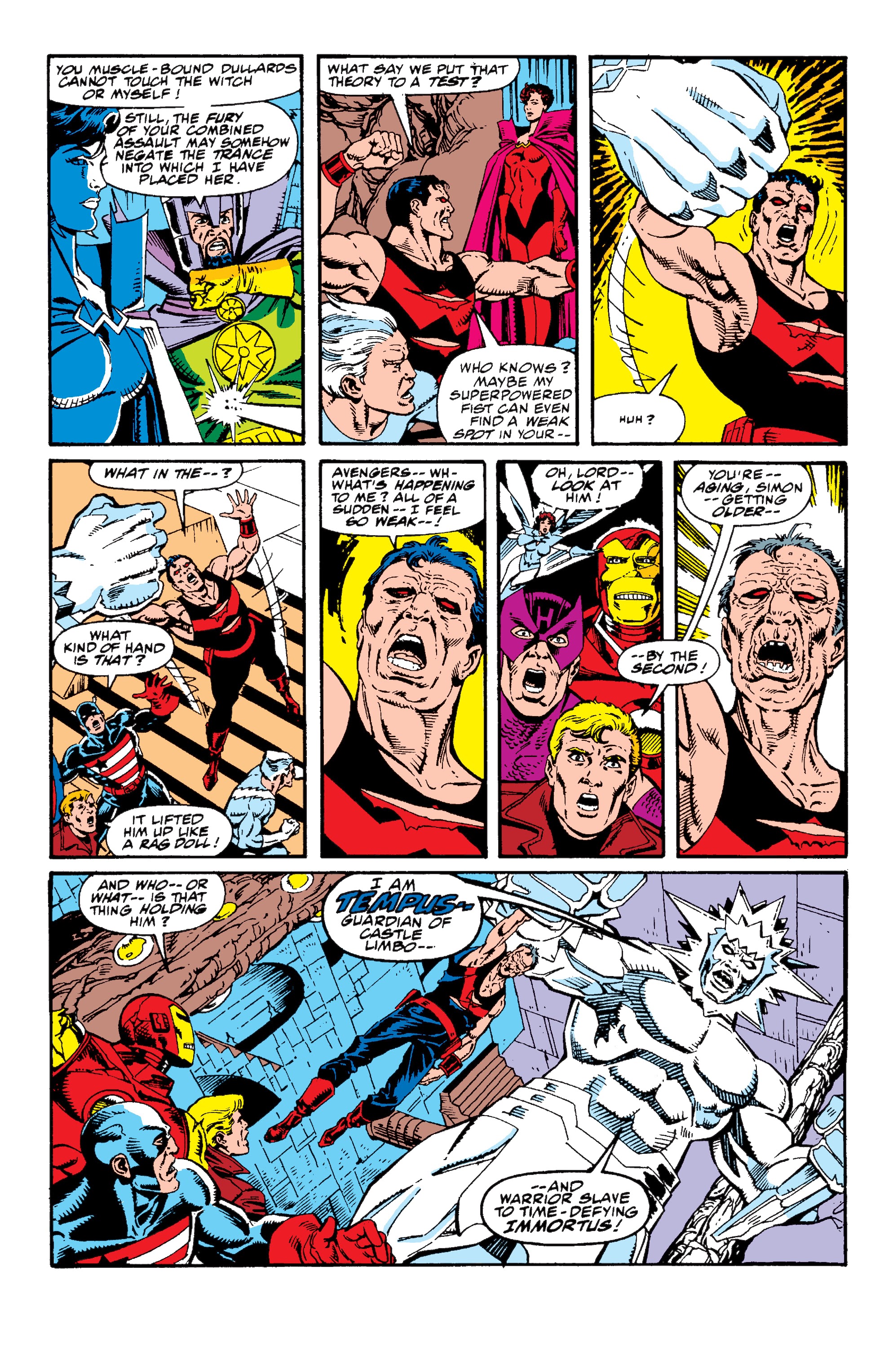 Read online Avengers West Coast Epic Collection: How The West Was Won comic -  Issue #Avengers West Coast Epic Collection Darker Than Scarlet (Part 3) - 85