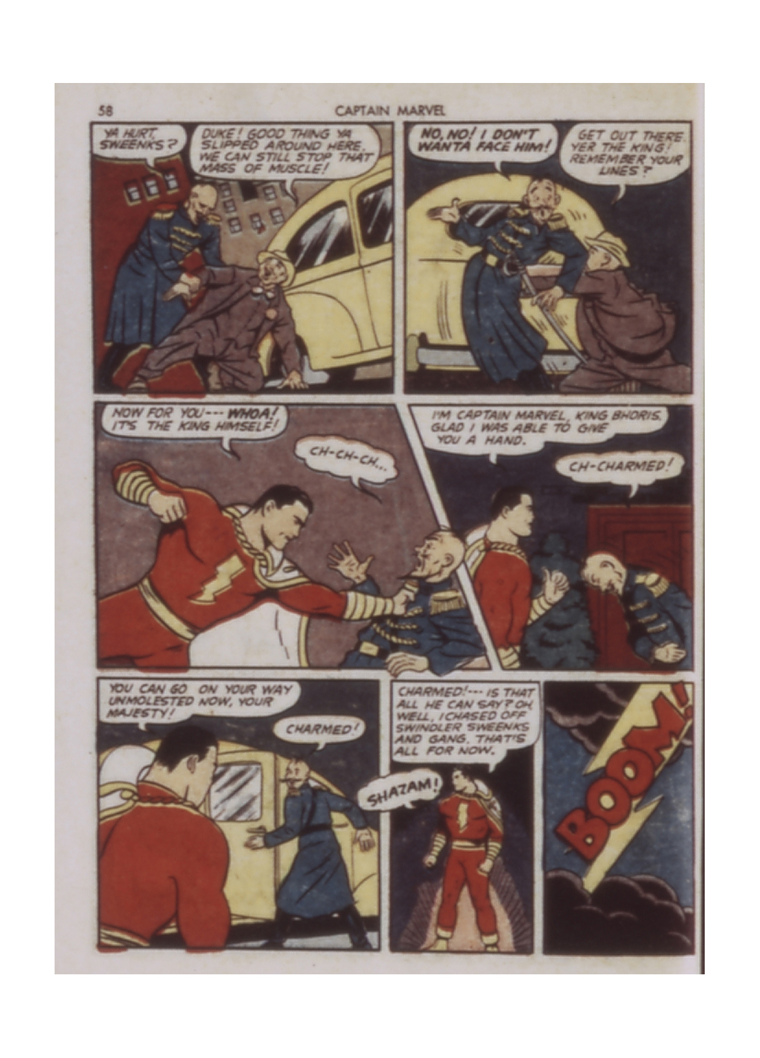 Read online Captain Marvel Adventures comic -  Issue #9 - 58