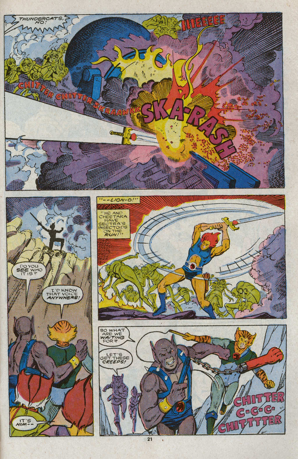 Read online ThunderCats (1985) comic -  Issue #7 - 32