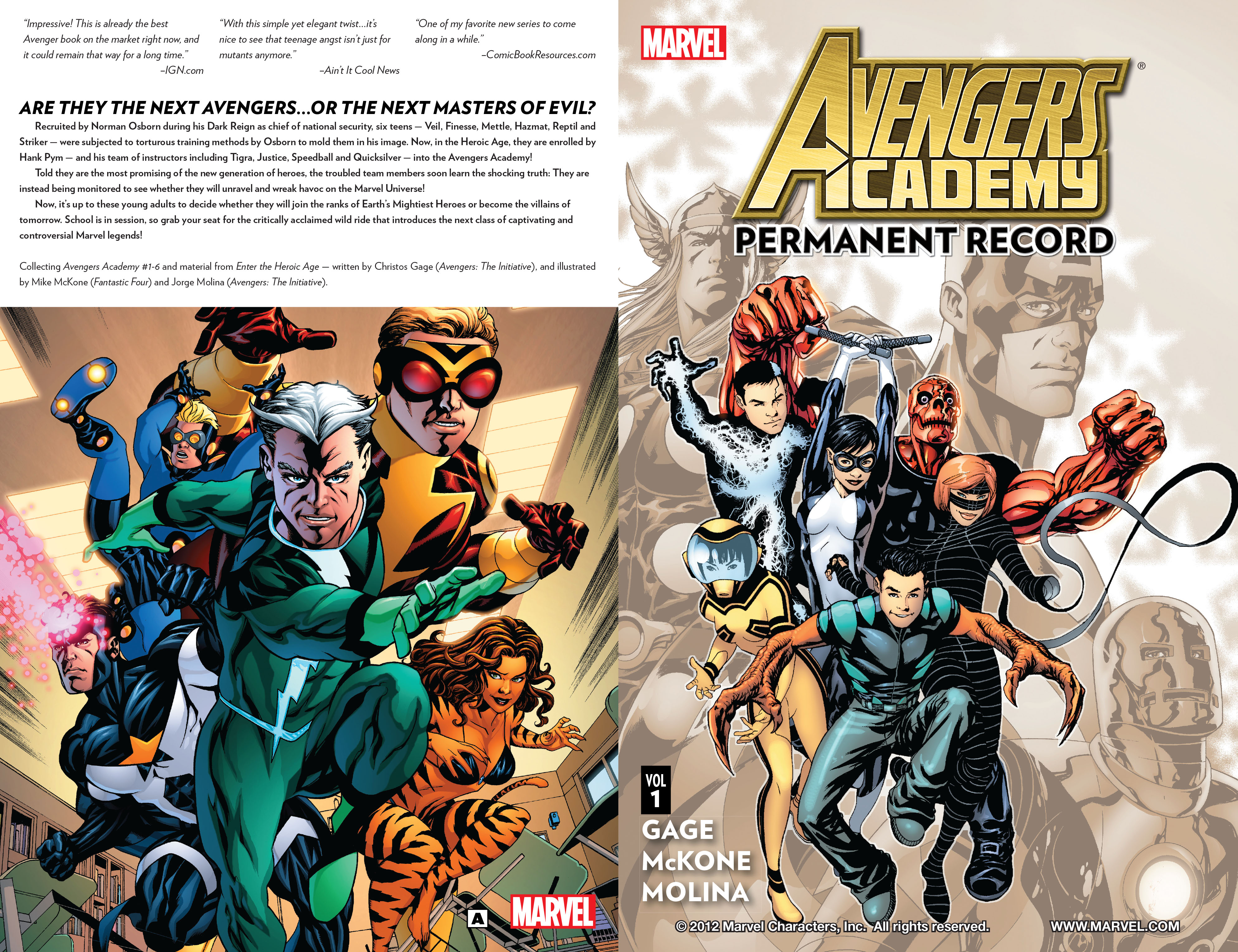 Read online Avengers Academy comic -  Issue # _TPB Permanent Record (Part 1) - 2