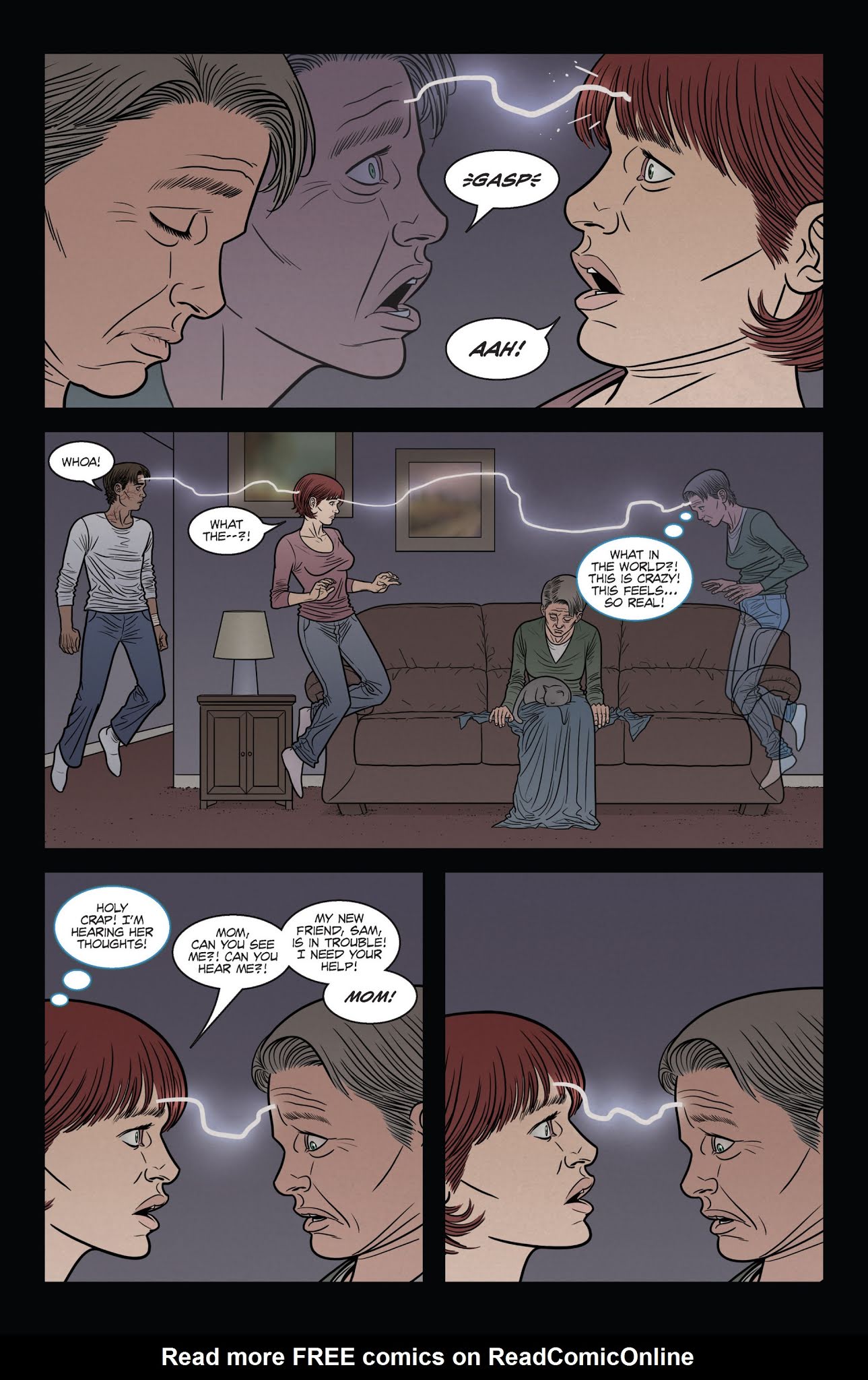 Read online Whispers comic -  Issue #5 - 16