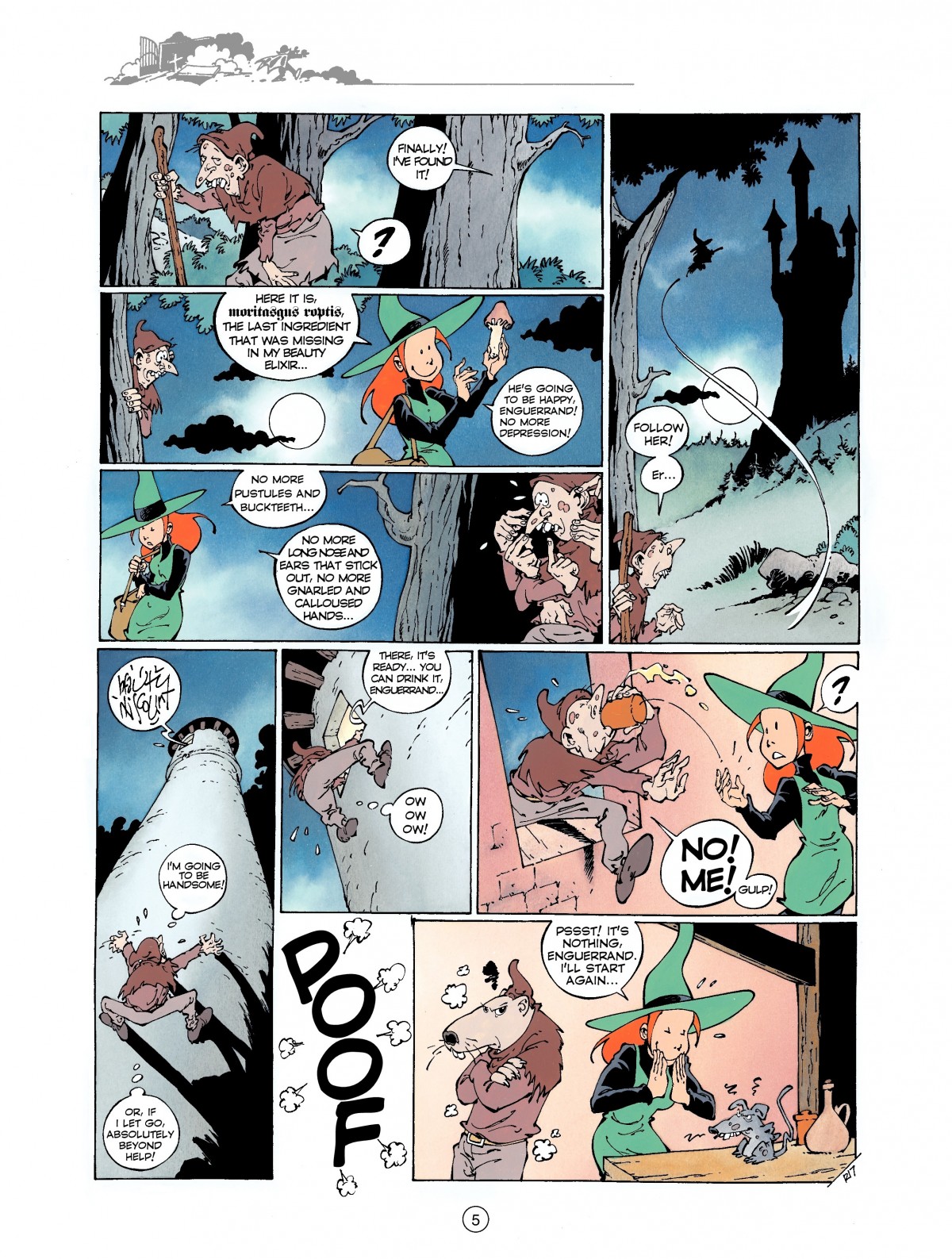 Read online Melusine comic -  Issue #1 - 5