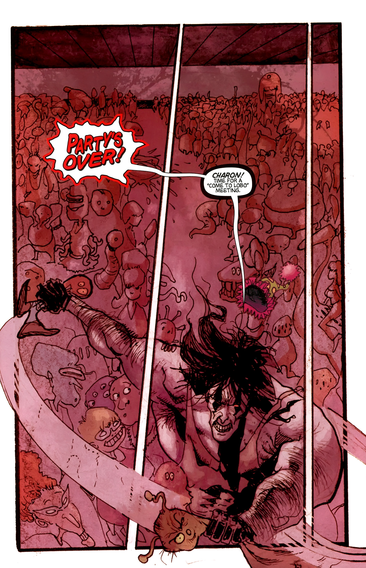 Read online Lobo: Highway to Hell comic -  Issue #1 - 21