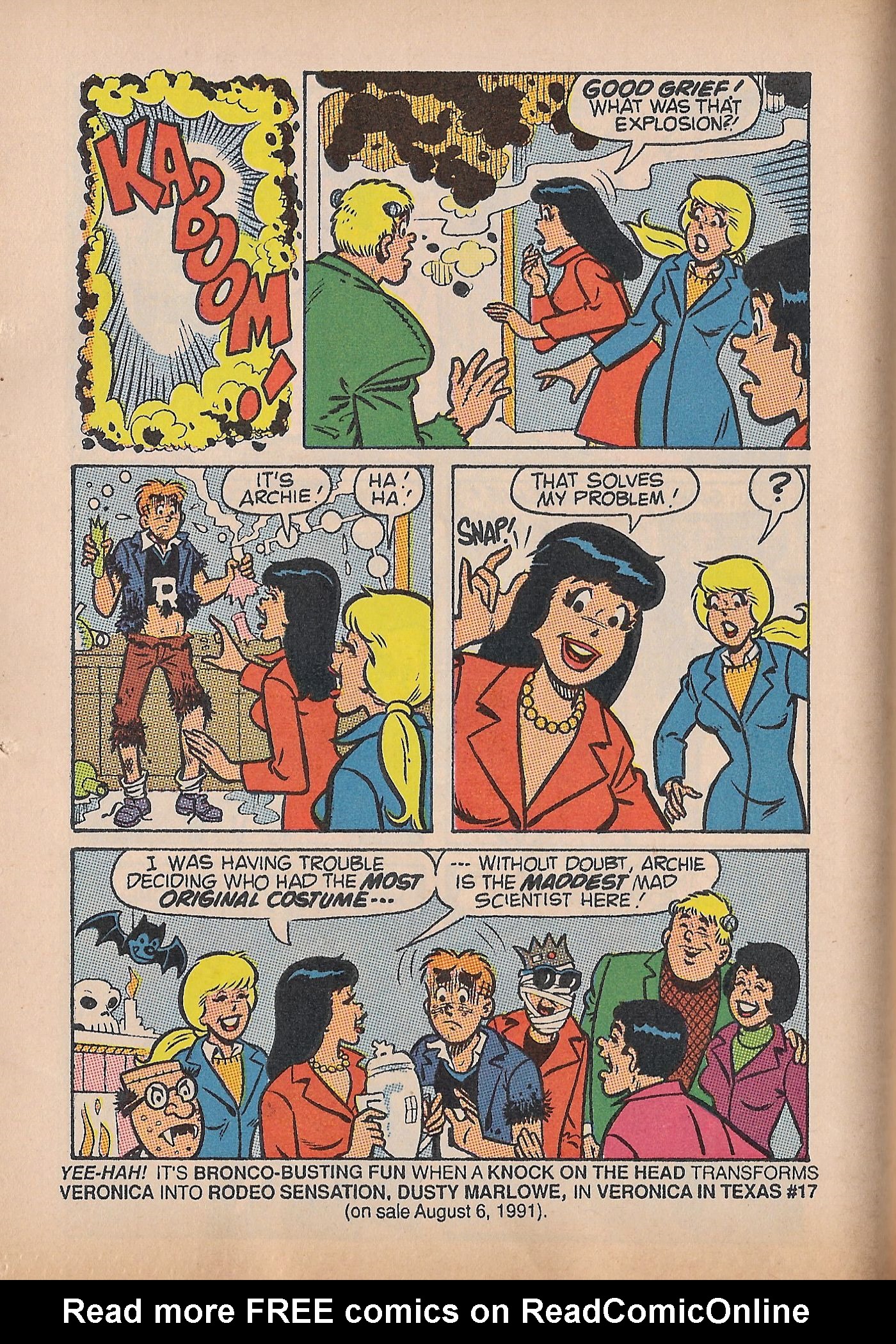 Read online Betty and Veronica Digest Magazine comic -  Issue #51 - 33