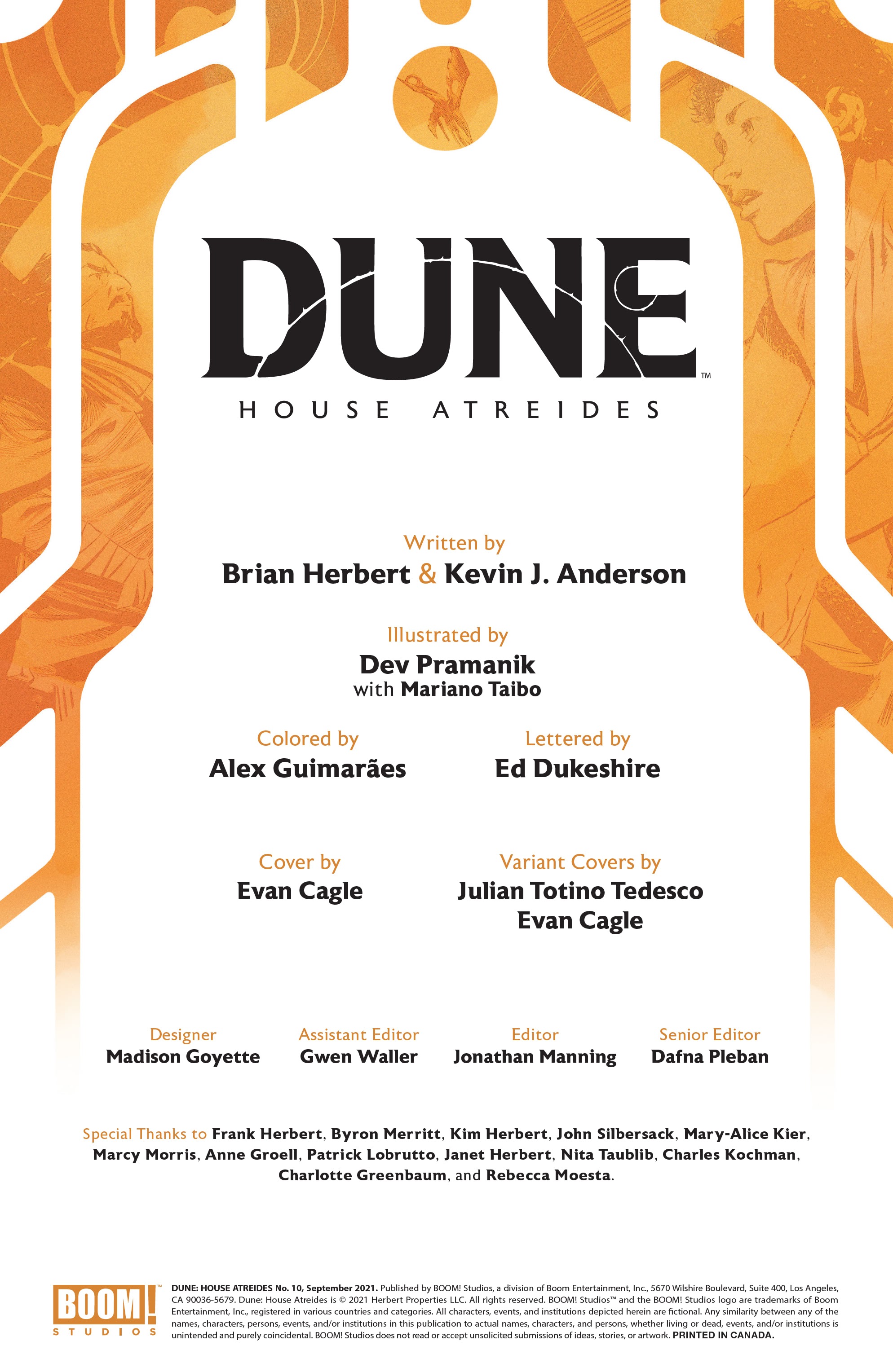 Read online Dune: House Atreides comic -  Issue #10 - 2