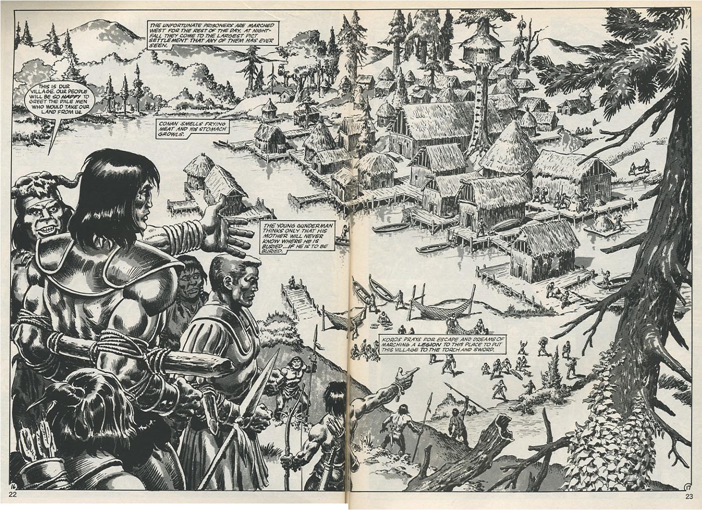 Read online The Savage Sword Of Conan comic -  Issue #135 - 21