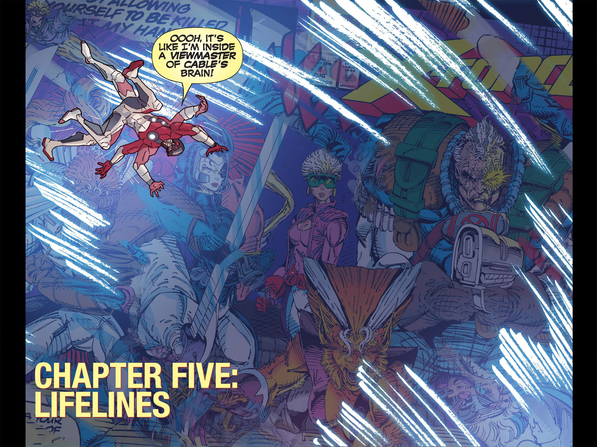 Read online Deadpool & Cable: Split Second Infinite Comic comic -  Issue #5 - 3