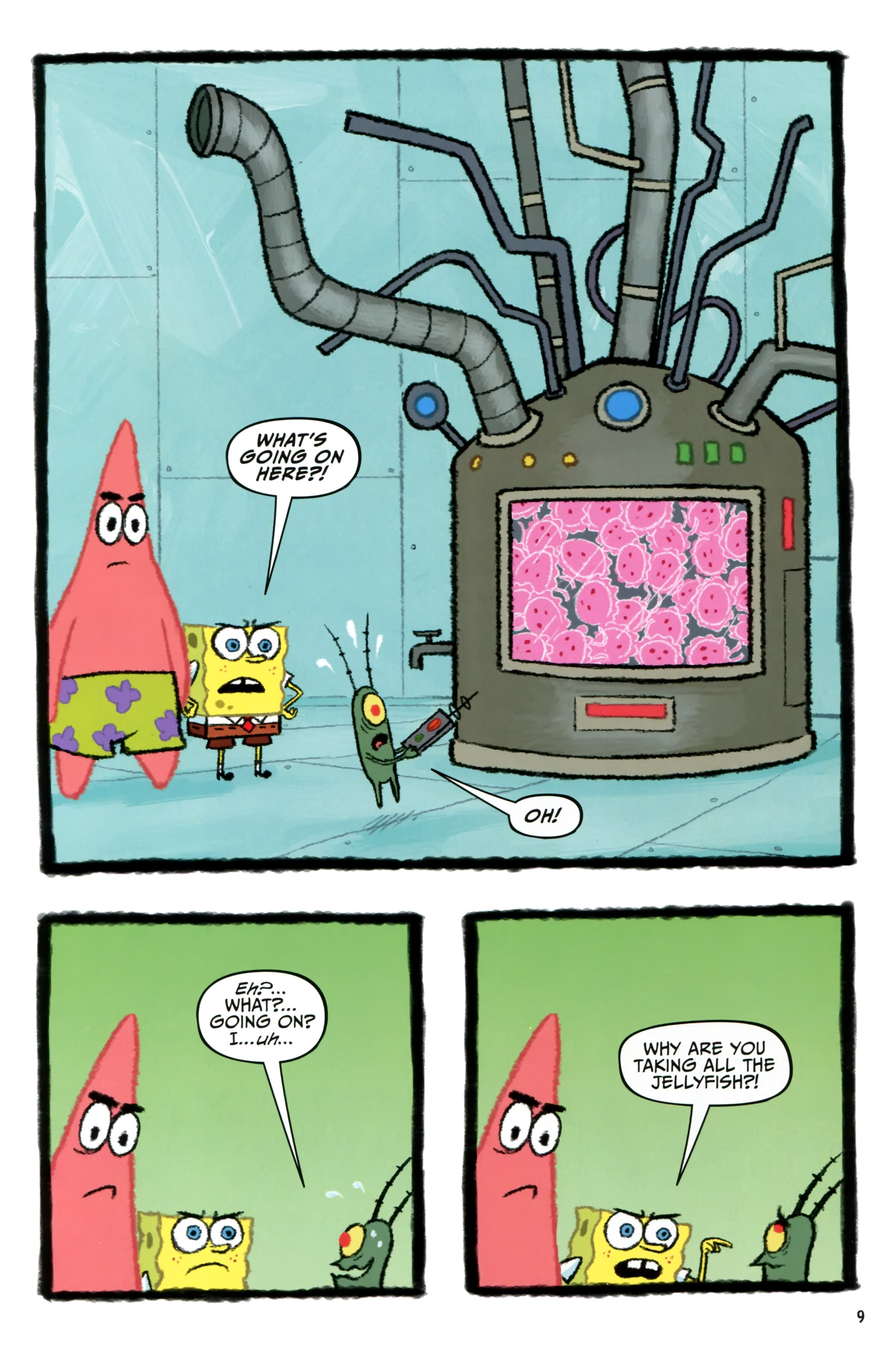 Read online Spongebob Freestyle Funnies comic -  Issue # FCBD 2015 - 11