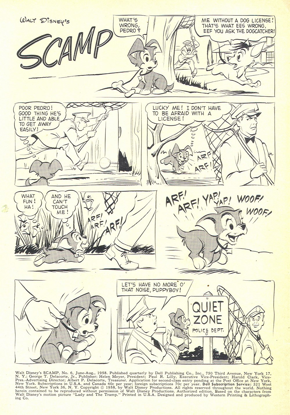 Read online Scamp (1958) comic -  Issue #6 - 2