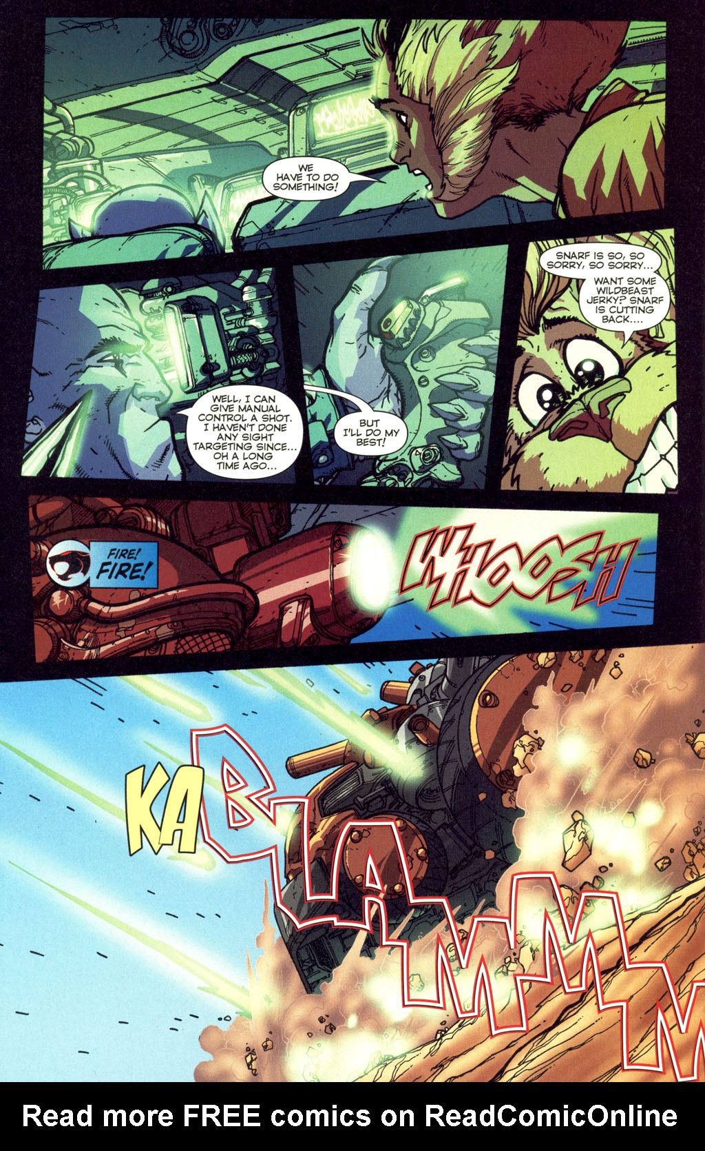 Read online ThunderCats: HammerHand's Revenge comic -  Issue #3 - 15