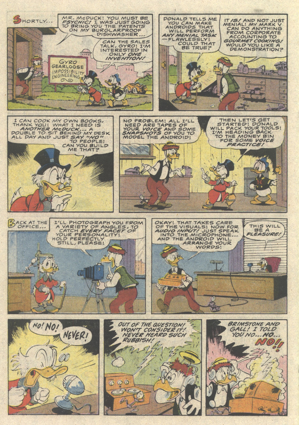 Read online Uncle Scrooge (1953) comic -  Issue #216 - 18