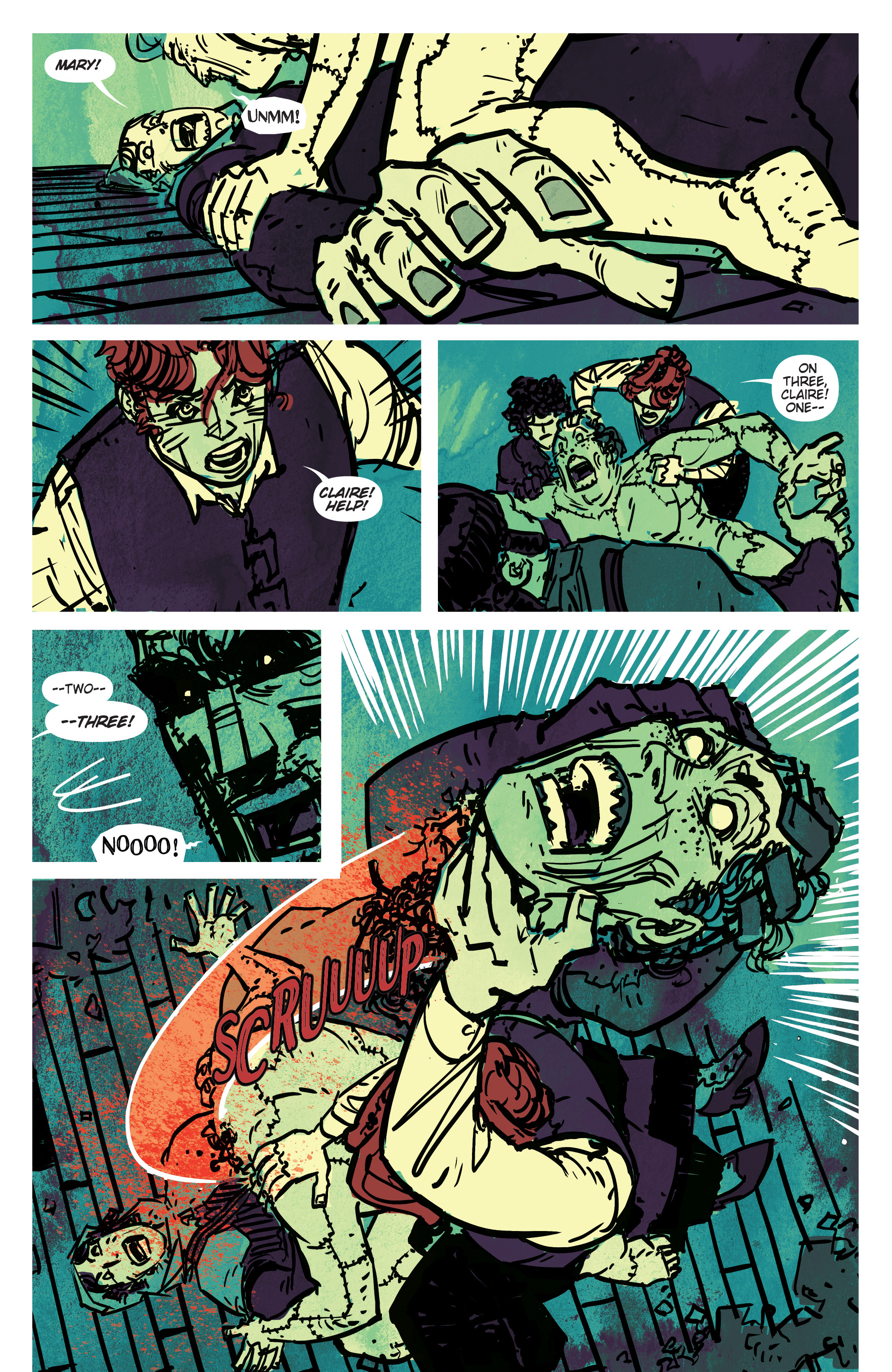Read online Mary Shelley Monster Hunter comic -  Issue #5 - 6