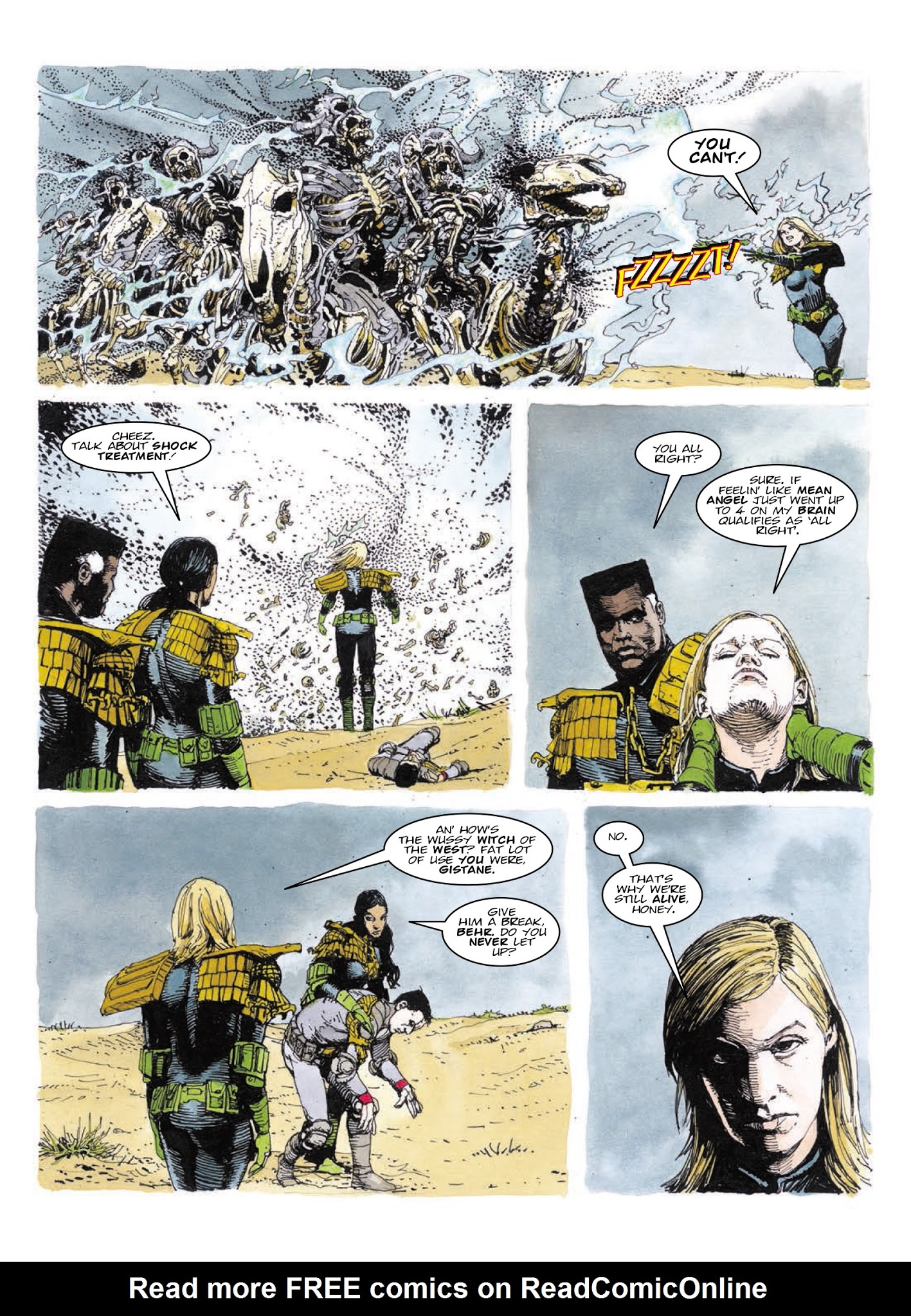 Read online Judge Anderson: The Psi Files comic -  Issue # TPB 4 - 156