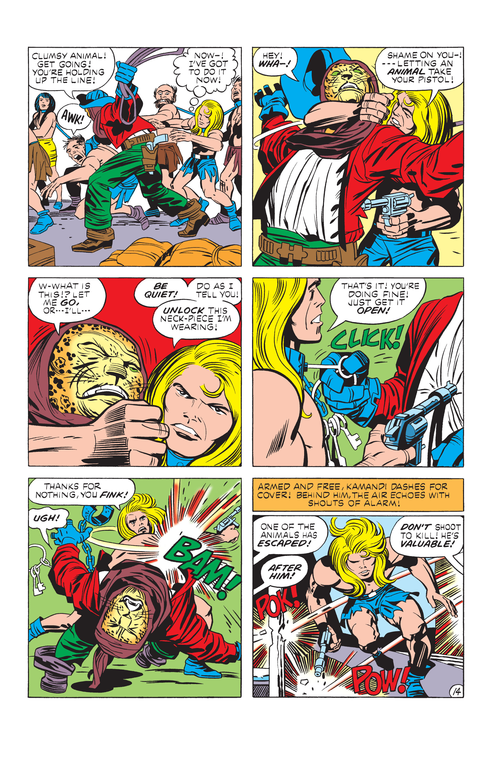 Read online Kamandi, The Last Boy On Earth comic -  Issue #11 - 14