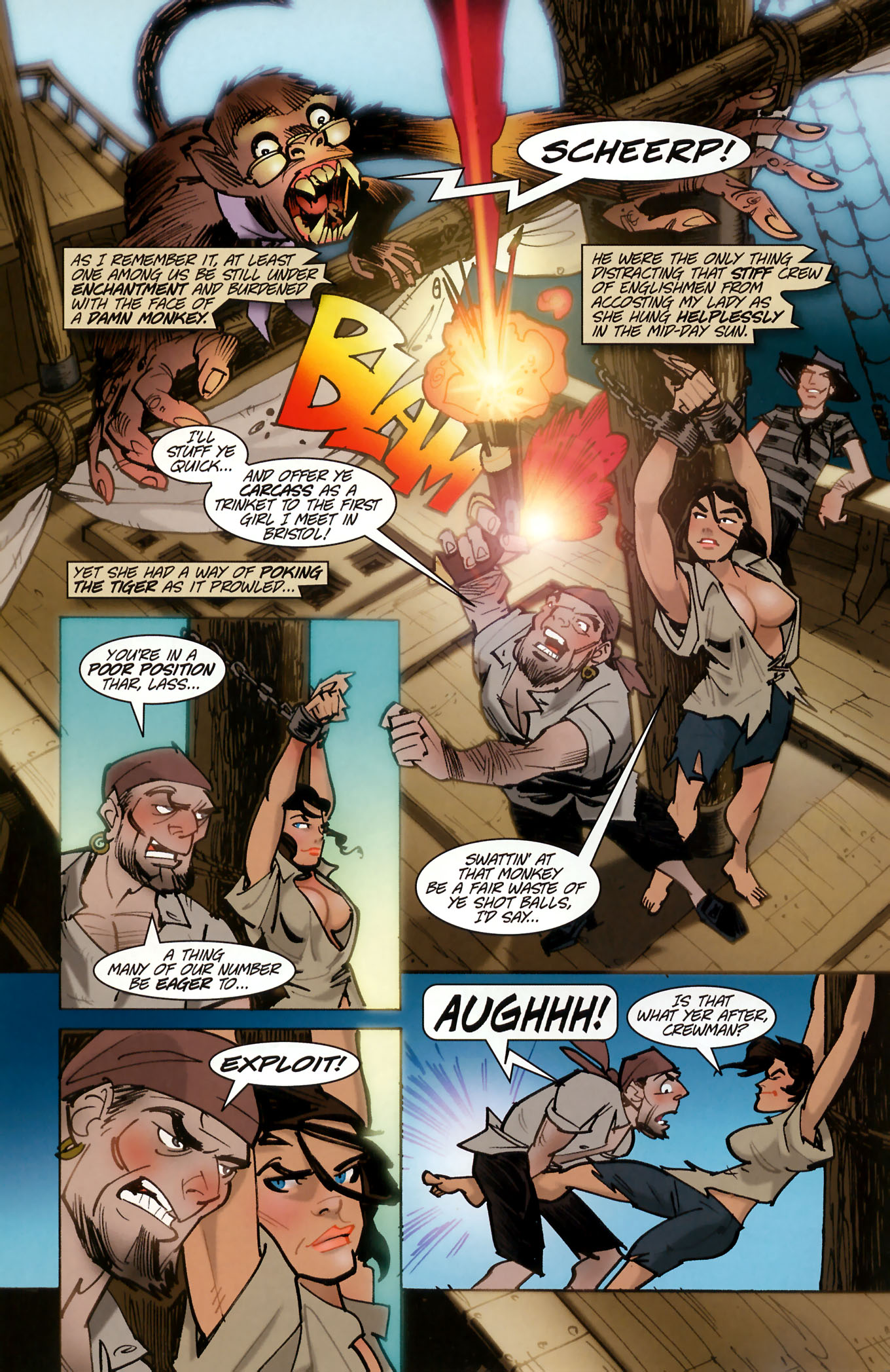 Read online The Voyages of The SheBuccaneer comic -  Issue #6 - 4