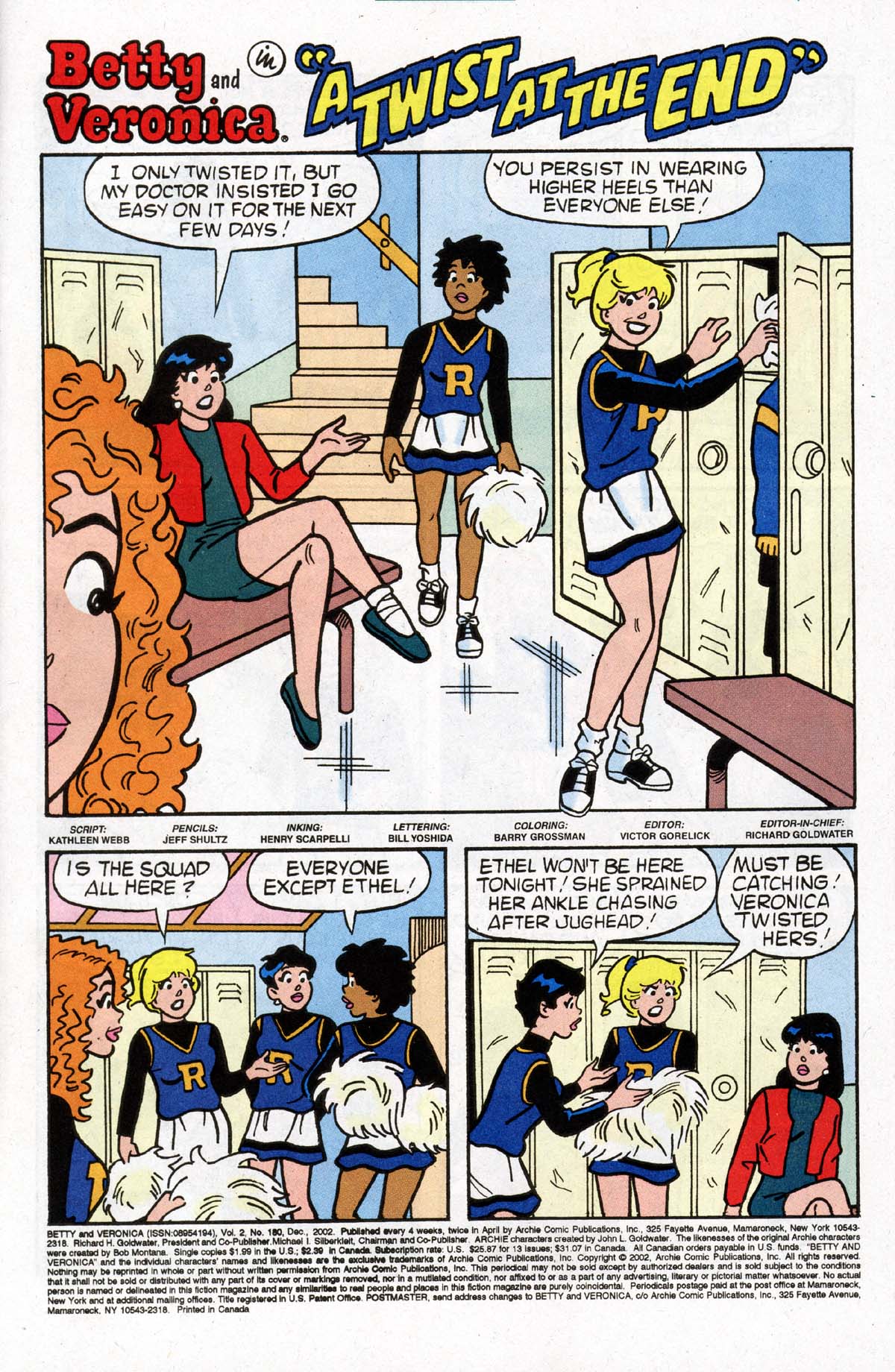 Read online Betty and Veronica (1987) comic -  Issue #180 - 2