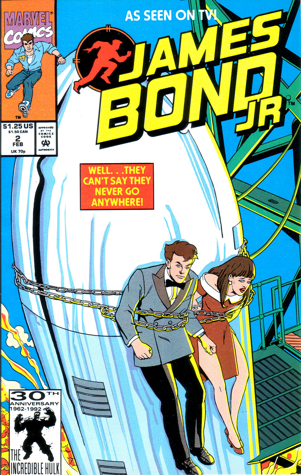 Read online James Bond Jr. comic -  Issue #2 - 1