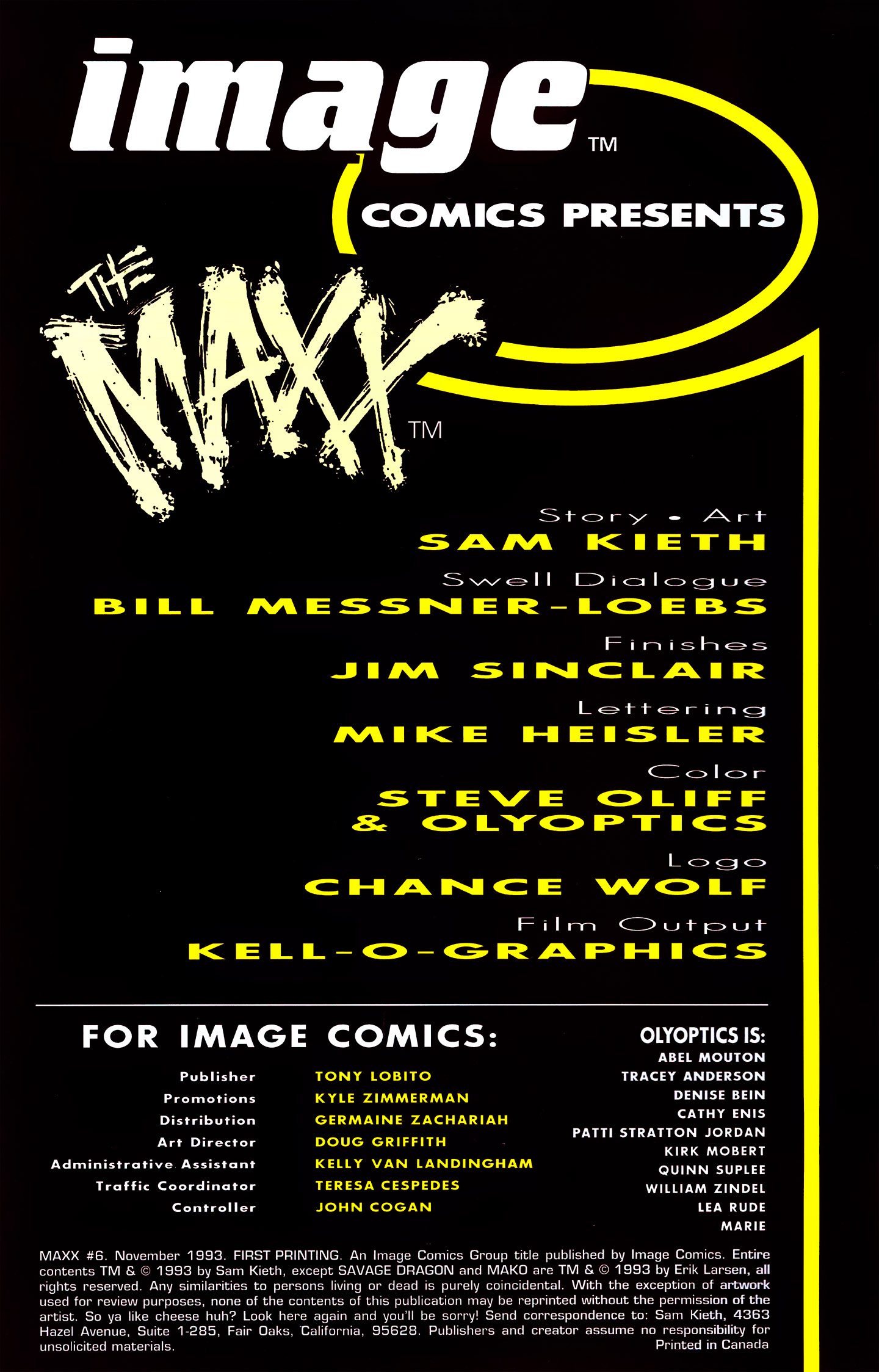 Read online The Maxx (1993) comic -  Issue #6 - 2