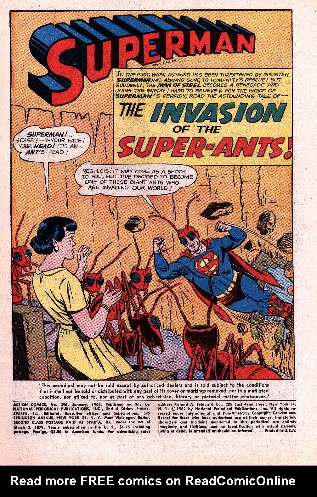 Read online Action Comics (1938) comic -  Issue #296 - 3