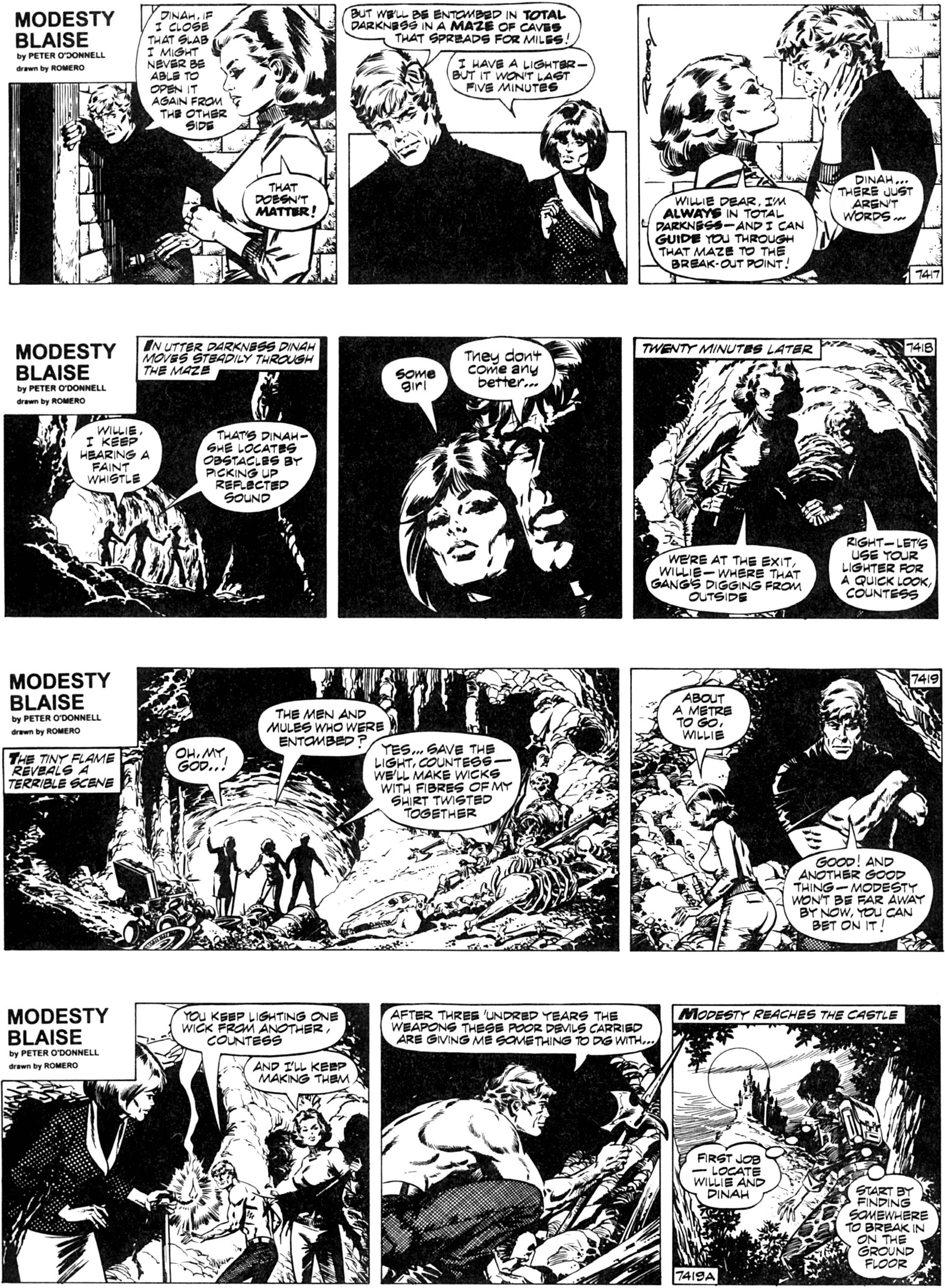 Read online Modesty Blaise: Lady in the Dark comic -  Issue # Full - 25