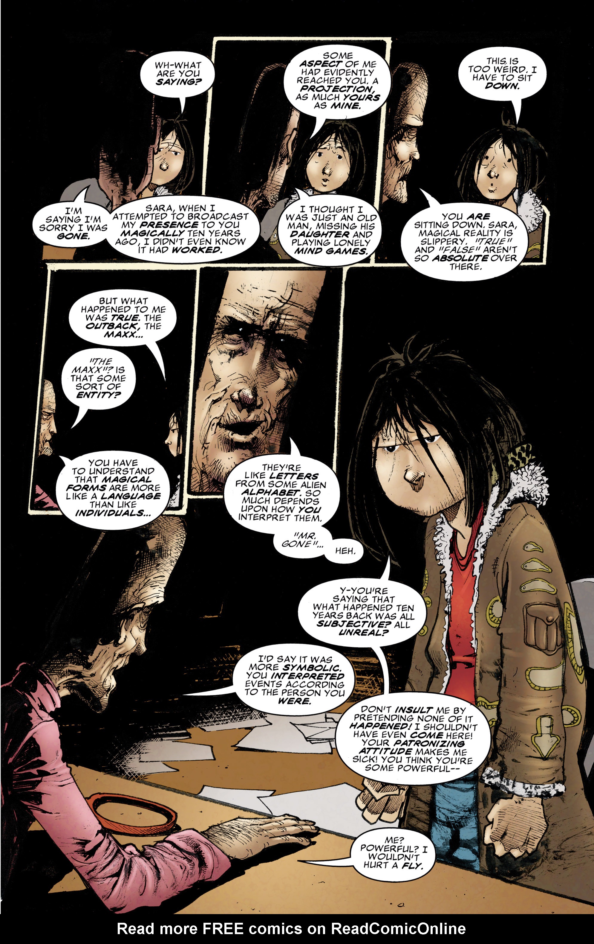 Read online The Maxx: Maxximized comic -  Issue #21 - 17