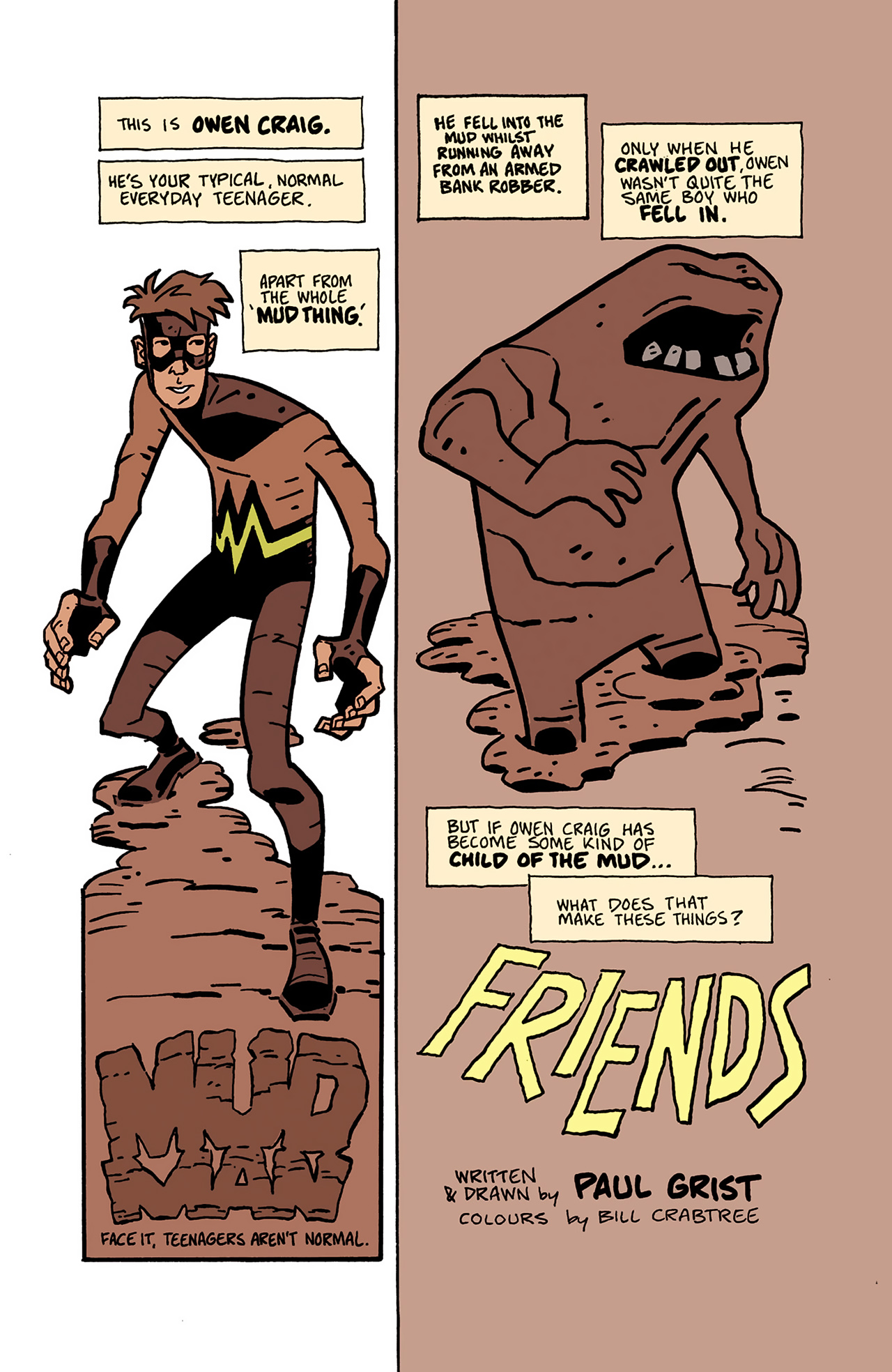 Read online Mudman comic -  Issue #5 - 4