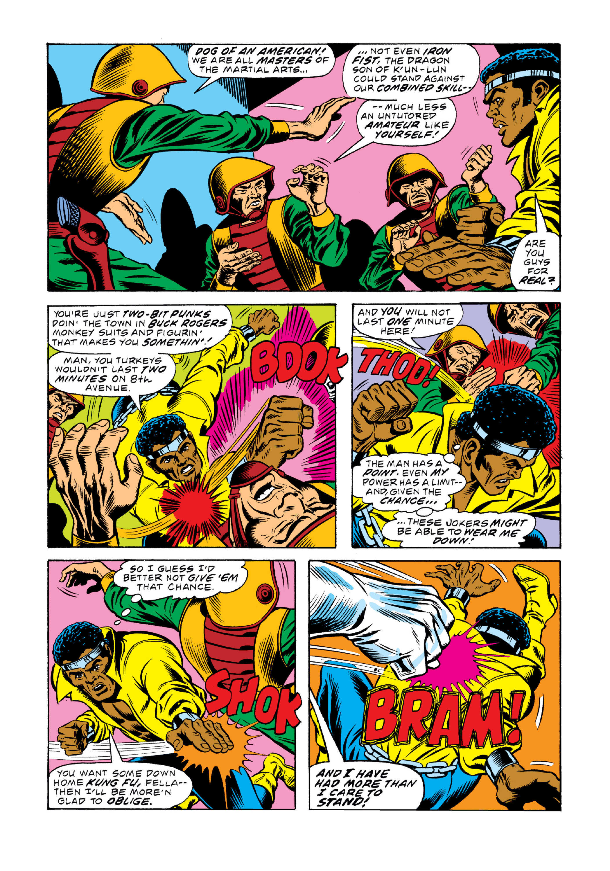 Read online Marvel Masterworks: Luke Cage, Power Man comic -  Issue # TPB 3 (Part 1) - 88