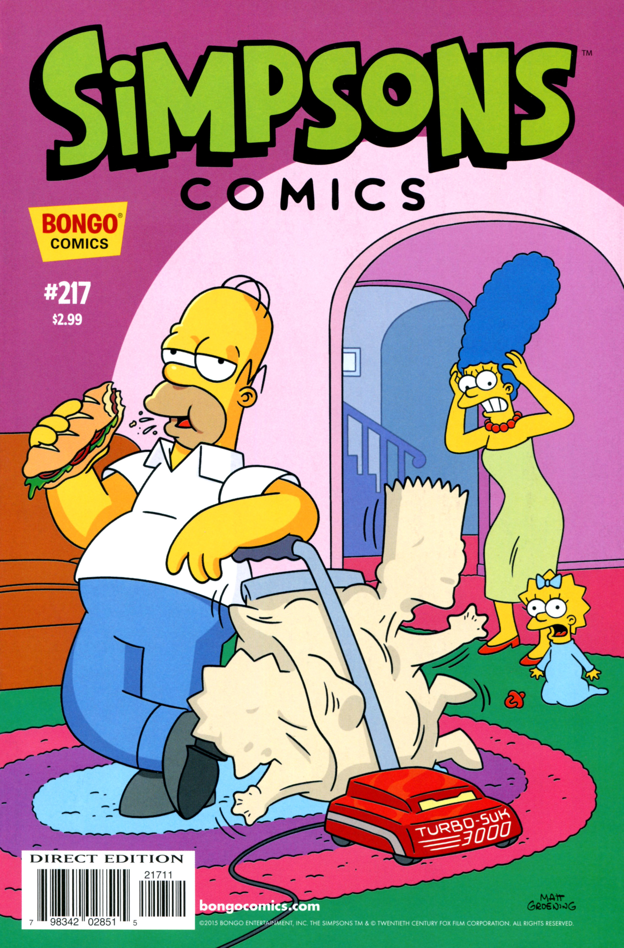 Read online Simpsons Comics comic -  Issue #217 - 1