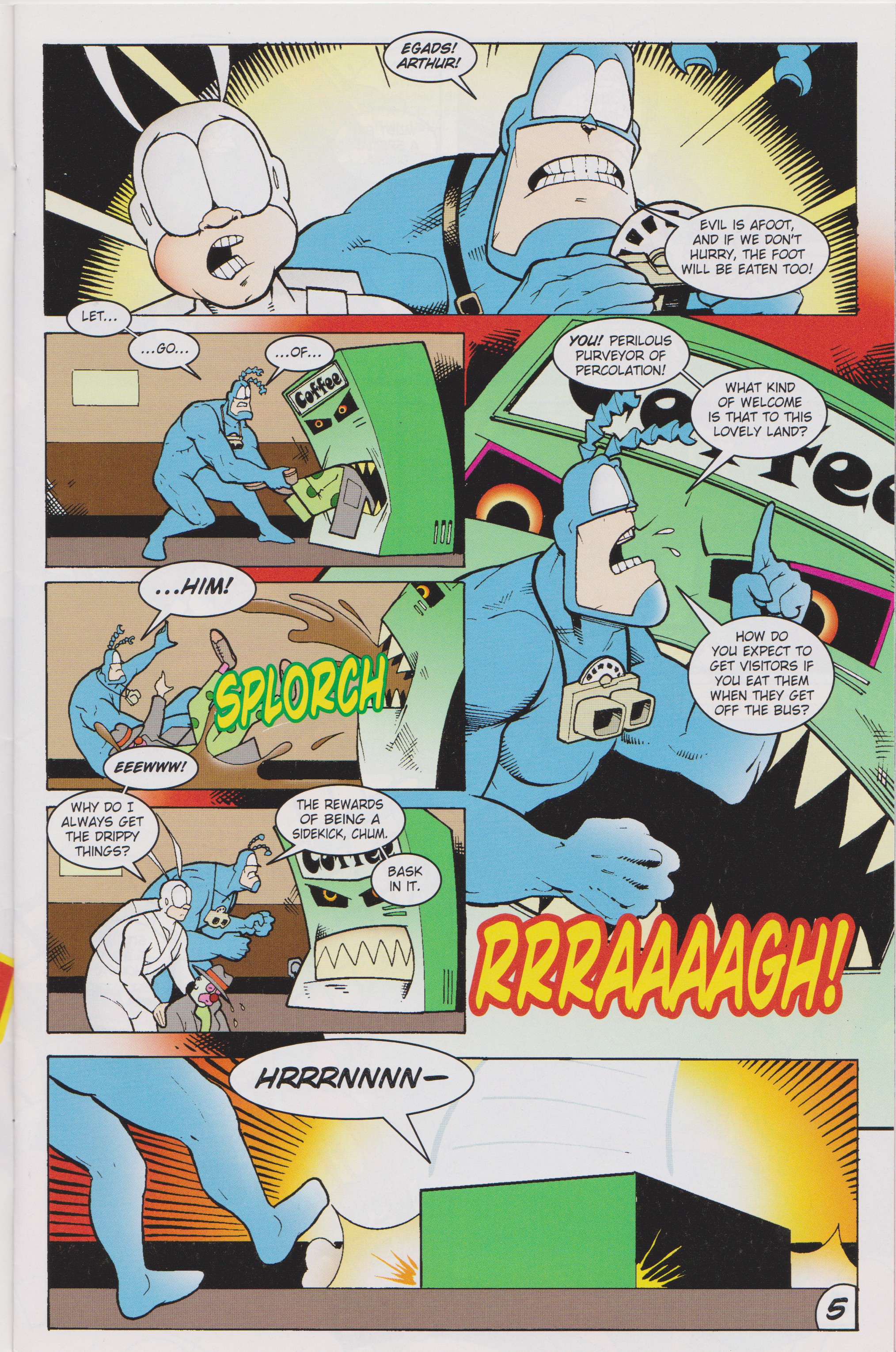 Read online The Tick 2017 comic -  Issue #2 - 7