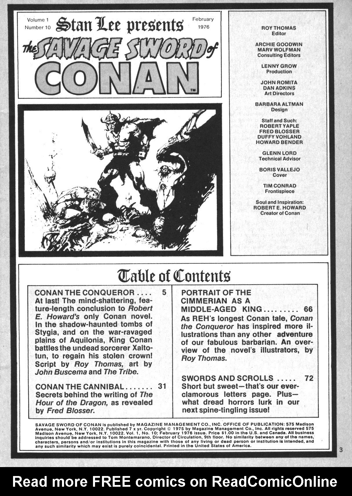 The Savage Sword Of Conan Issue #10 #11 - English 3