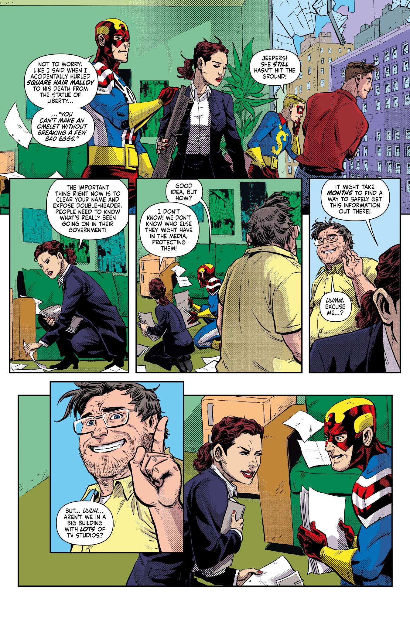Read online Fighting American: The Ties That Bind comic -  Issue #4 - 15