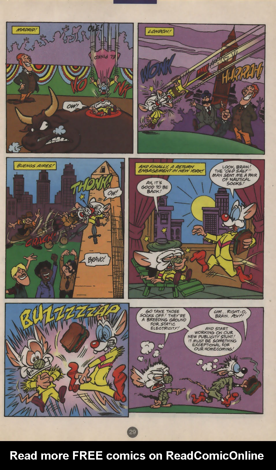 Read online Pinky and The Brain comic -  Issue #22 - 22