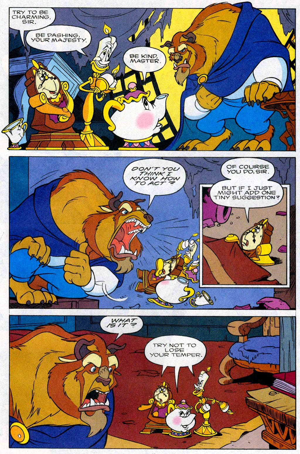 Read online Disney's Beauty and the Beast comic -  Issue #3 - 9