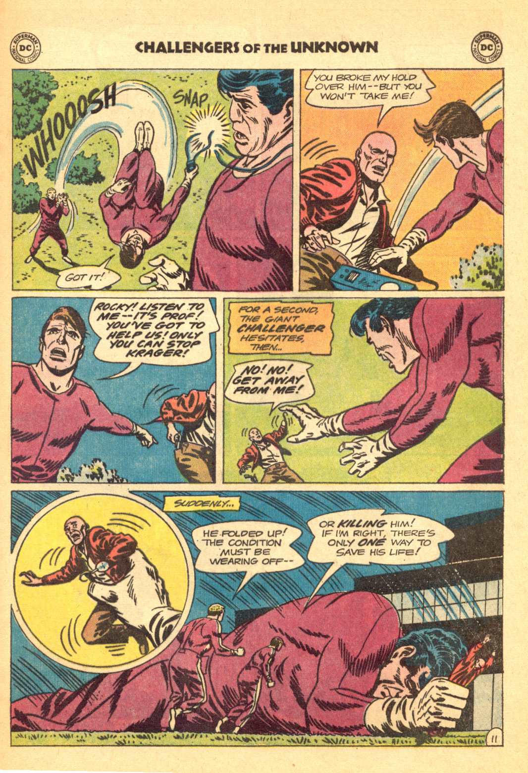 Read online Challengers of the Unknown (1958) comic -  Issue #36 - 13