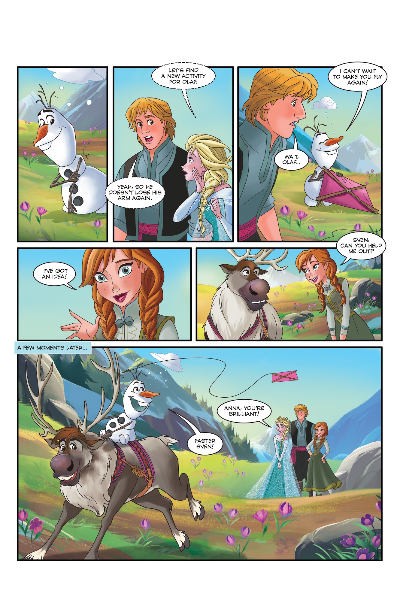 Read online Disney Frozen comic -  Issue #5 - 8