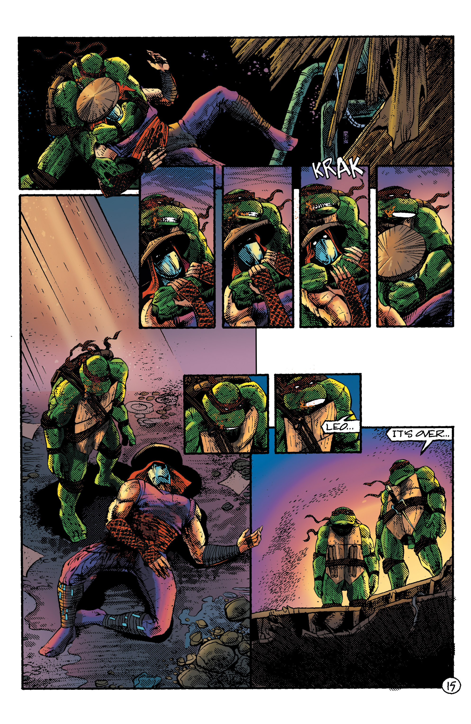Read online Teenage Mutant Ninja Turtles Color Classics (2015) comic -  Issue #14 - 17