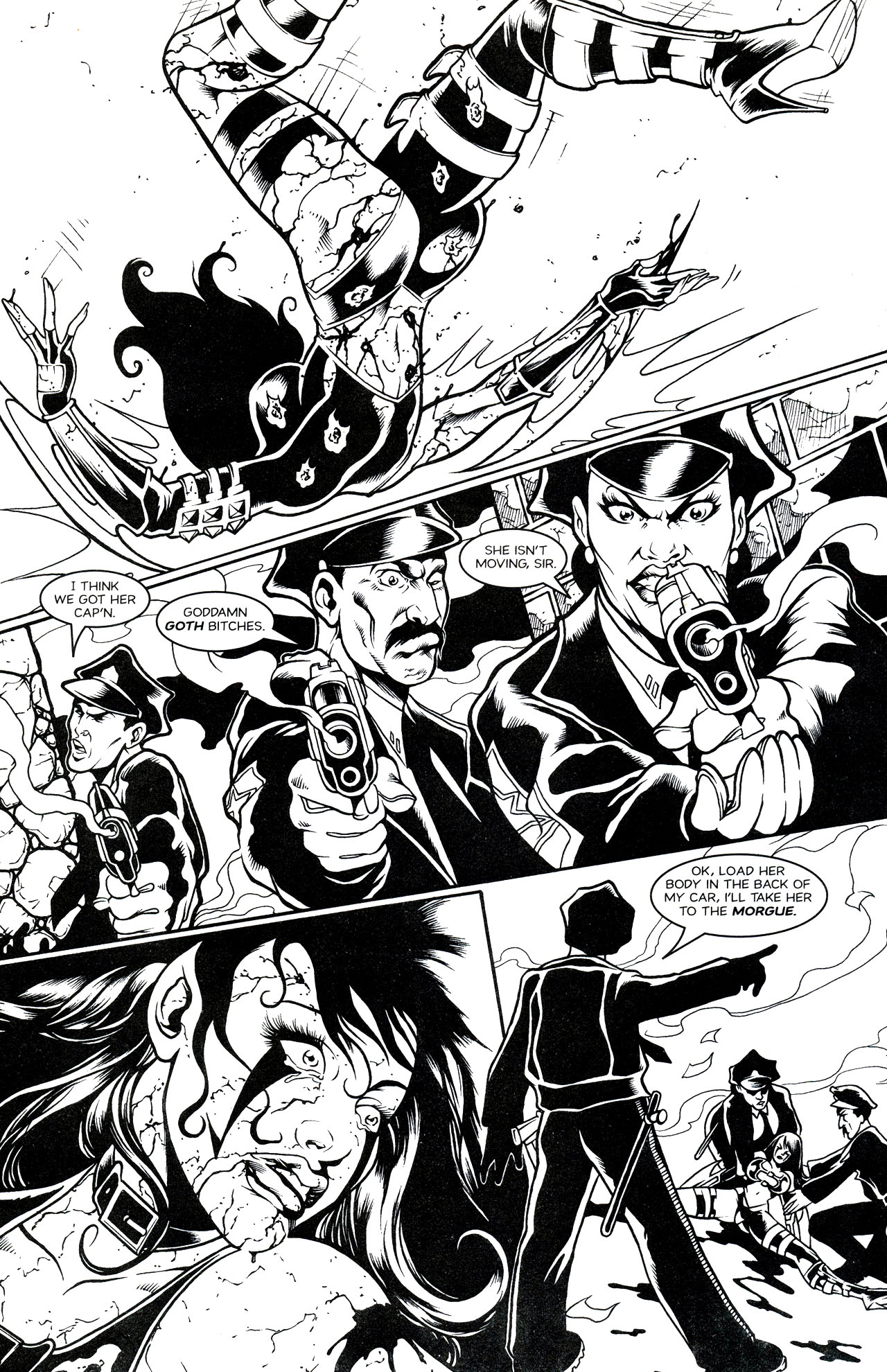 Read online Razor: Bleeding Heart comic -  Issue # Full - 6