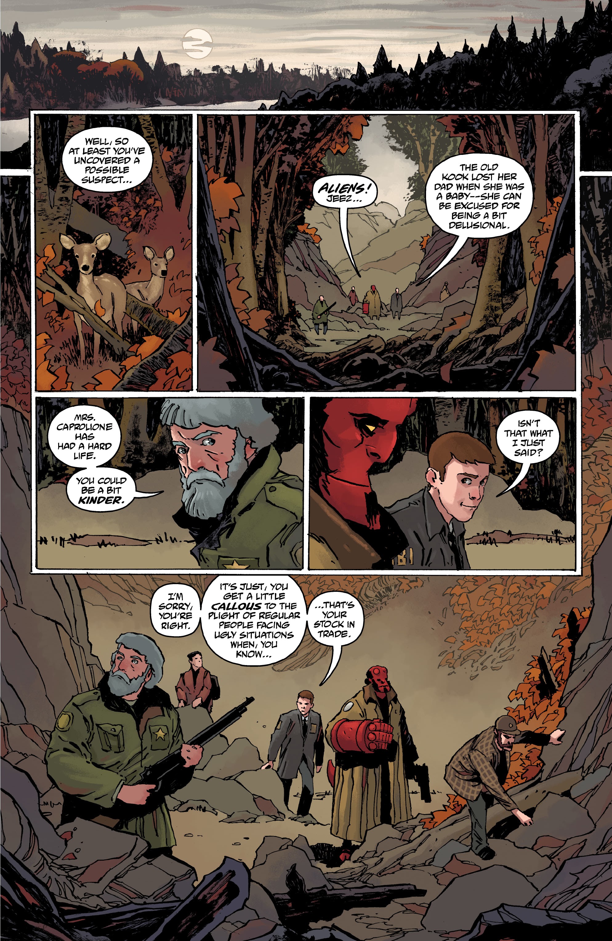 Read online Hellboy and the B.P.R.D.: The Beast of Vargu and Others comic -  Issue # TPB (Part 1) - 61