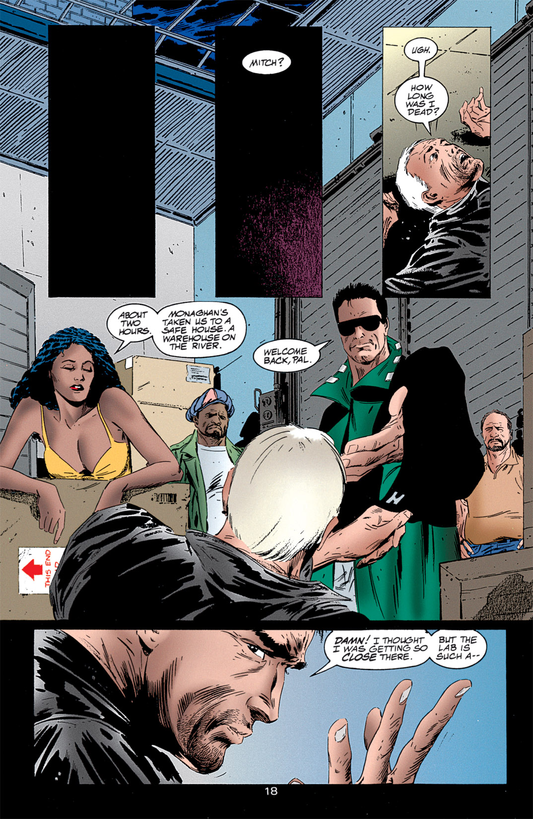 Read online Resurrection Man (1997) comic -  Issue #10 - 19