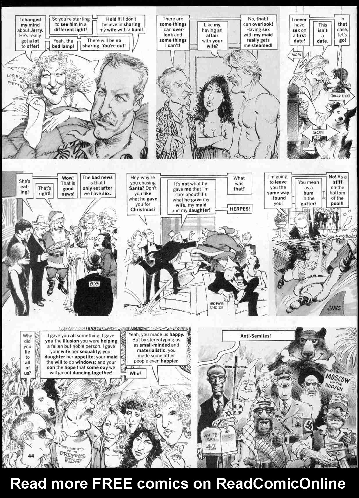 Read online MAD comic -  Issue #265 - 46