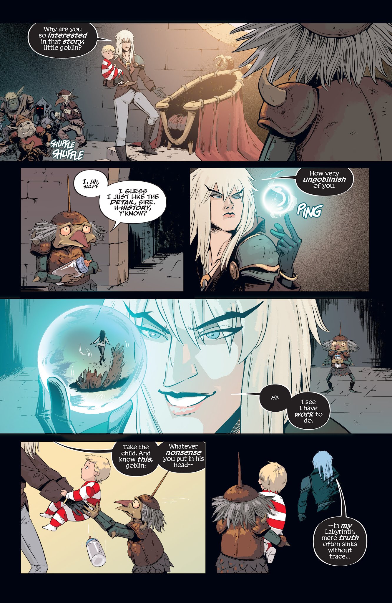 Read online Jim Henson's Labyrinth: Coronation comic -  Issue #4 - 4