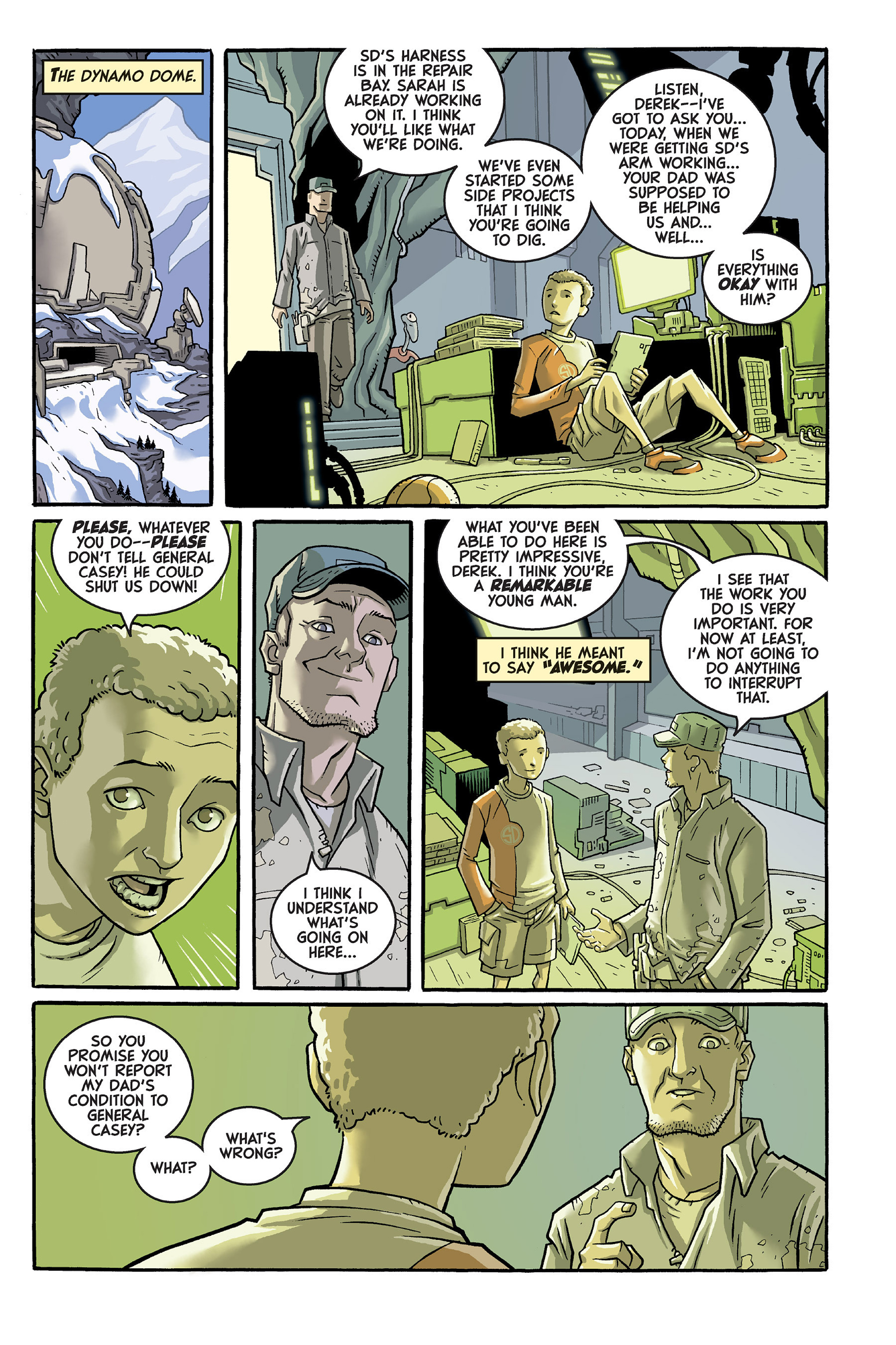 Read online Super Dinosaur (2011) comic -  Issue # _TPB 1 - 31