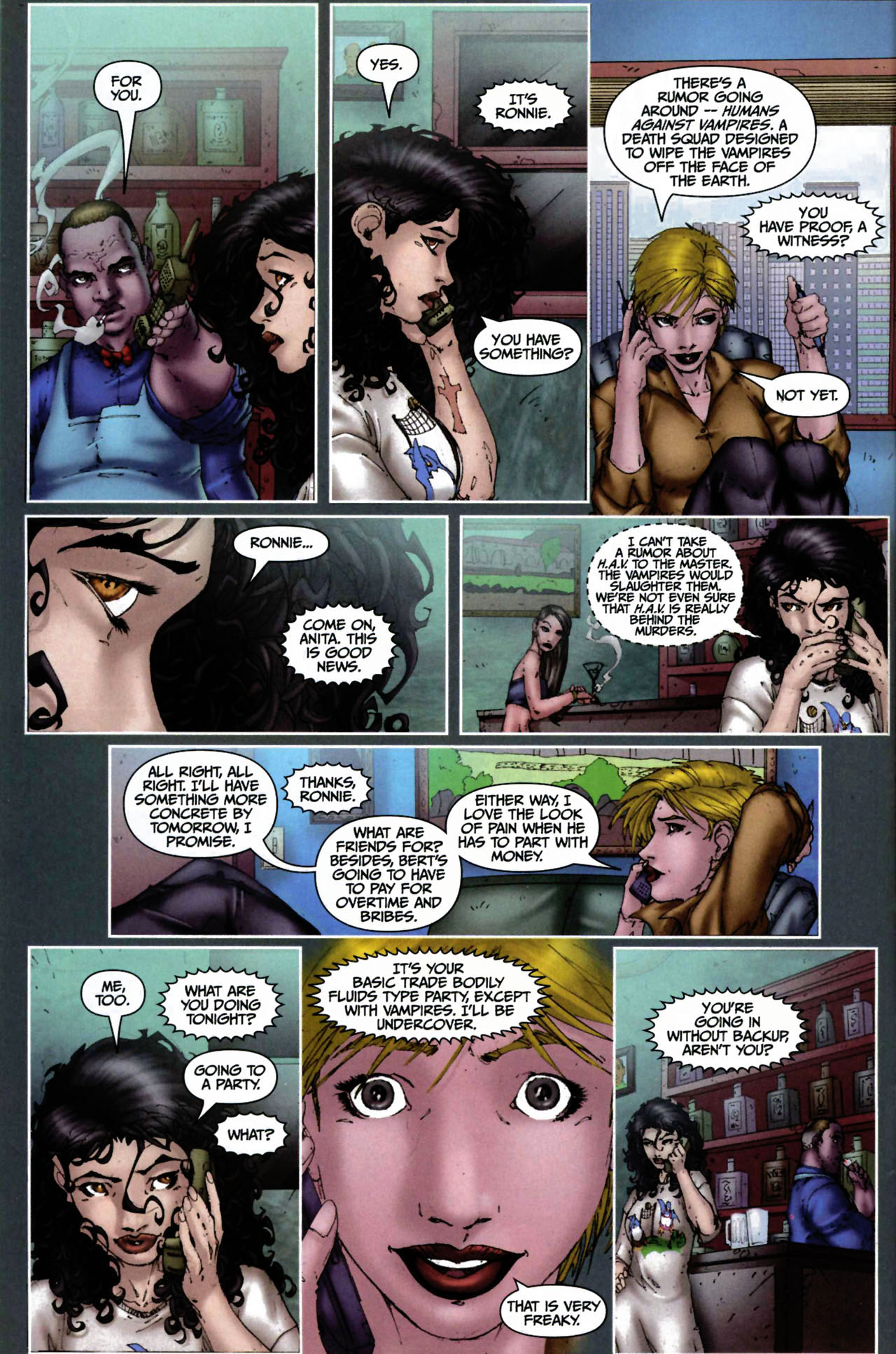 Read online Anita Blake, Vampire Hunter: Guilty Pleasures comic -  Issue #6 - 6